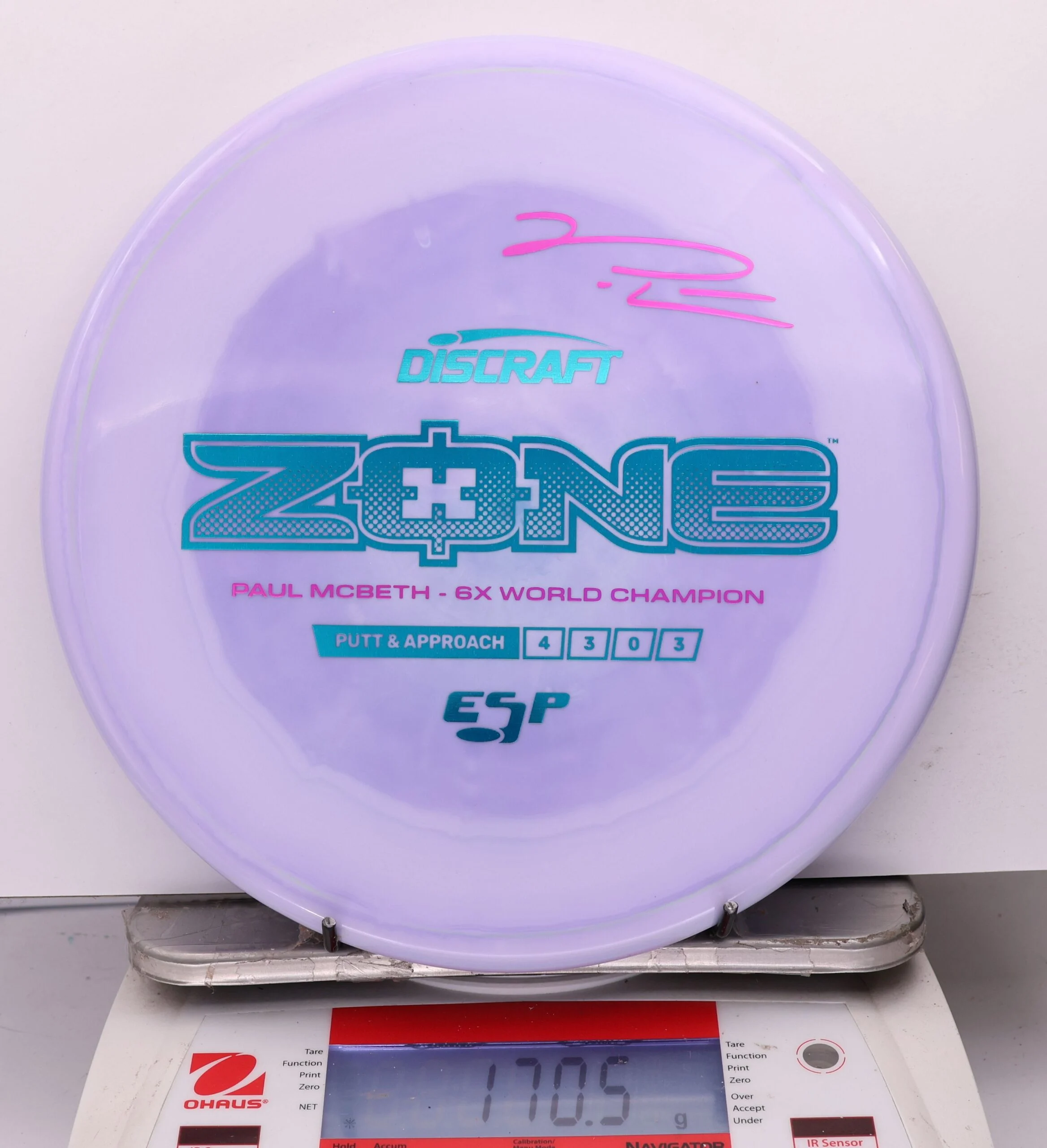 1194569 ESP Zone, Paul McBeth 6X - #616 LtPurple, 171