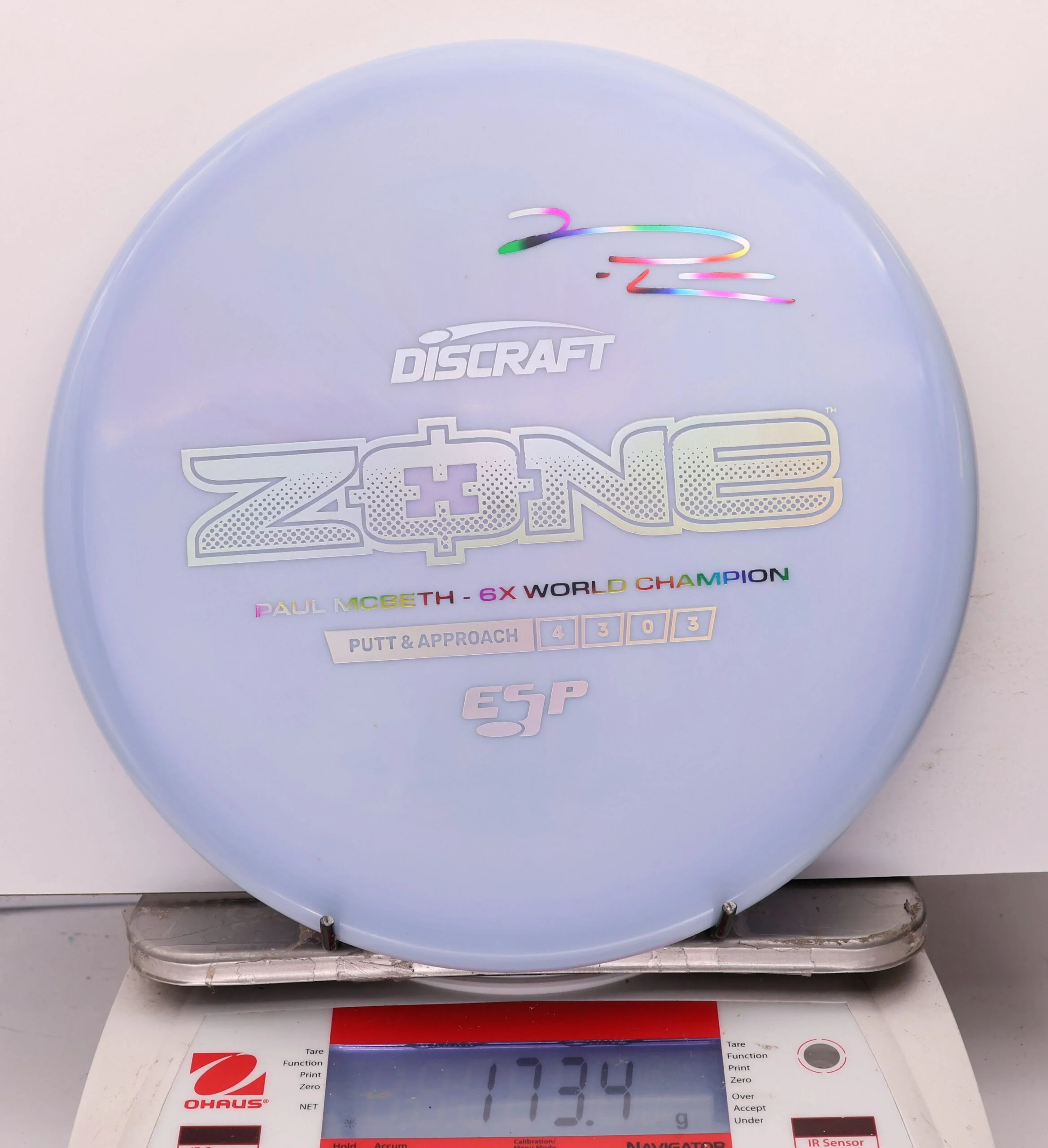1194570 ESP Zone, Paul McBeth 6X - #617 LtBlurple, 173