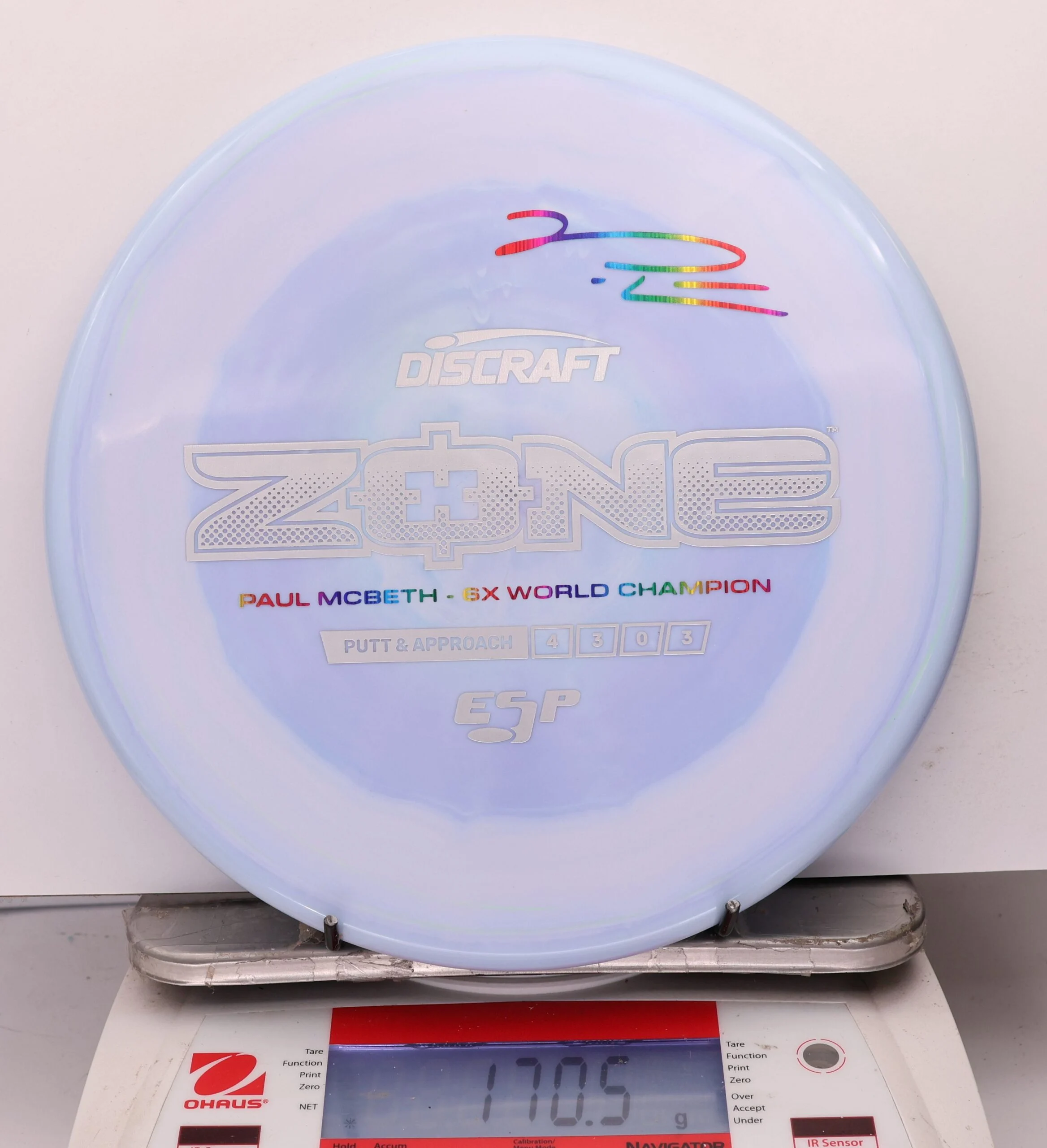 1194571 ESP Zone, Paul McBeth 6X - #618 LtBlurple, 171