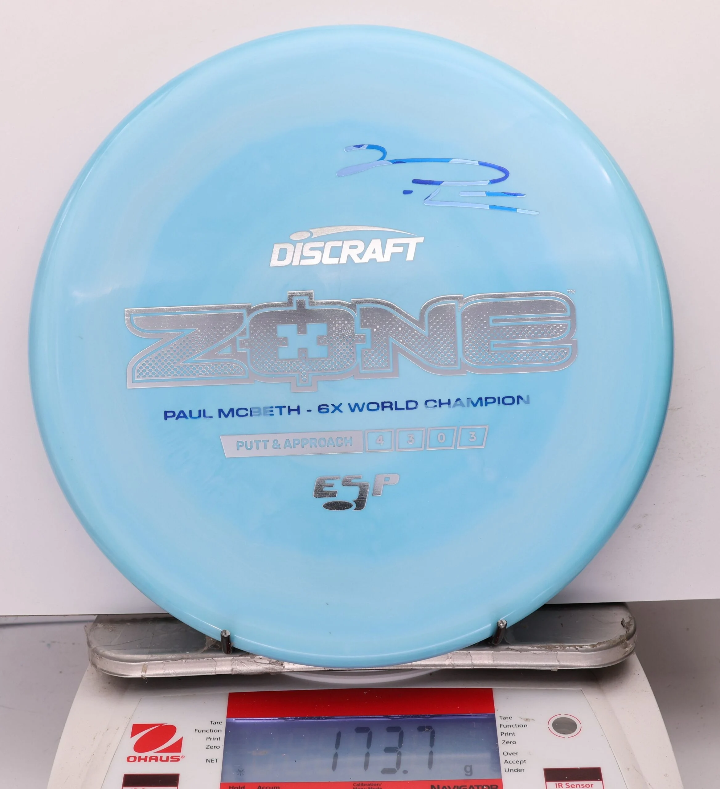 1194585 ESP Zone, Paul McBeth 6X - #620 LtBlue, 174