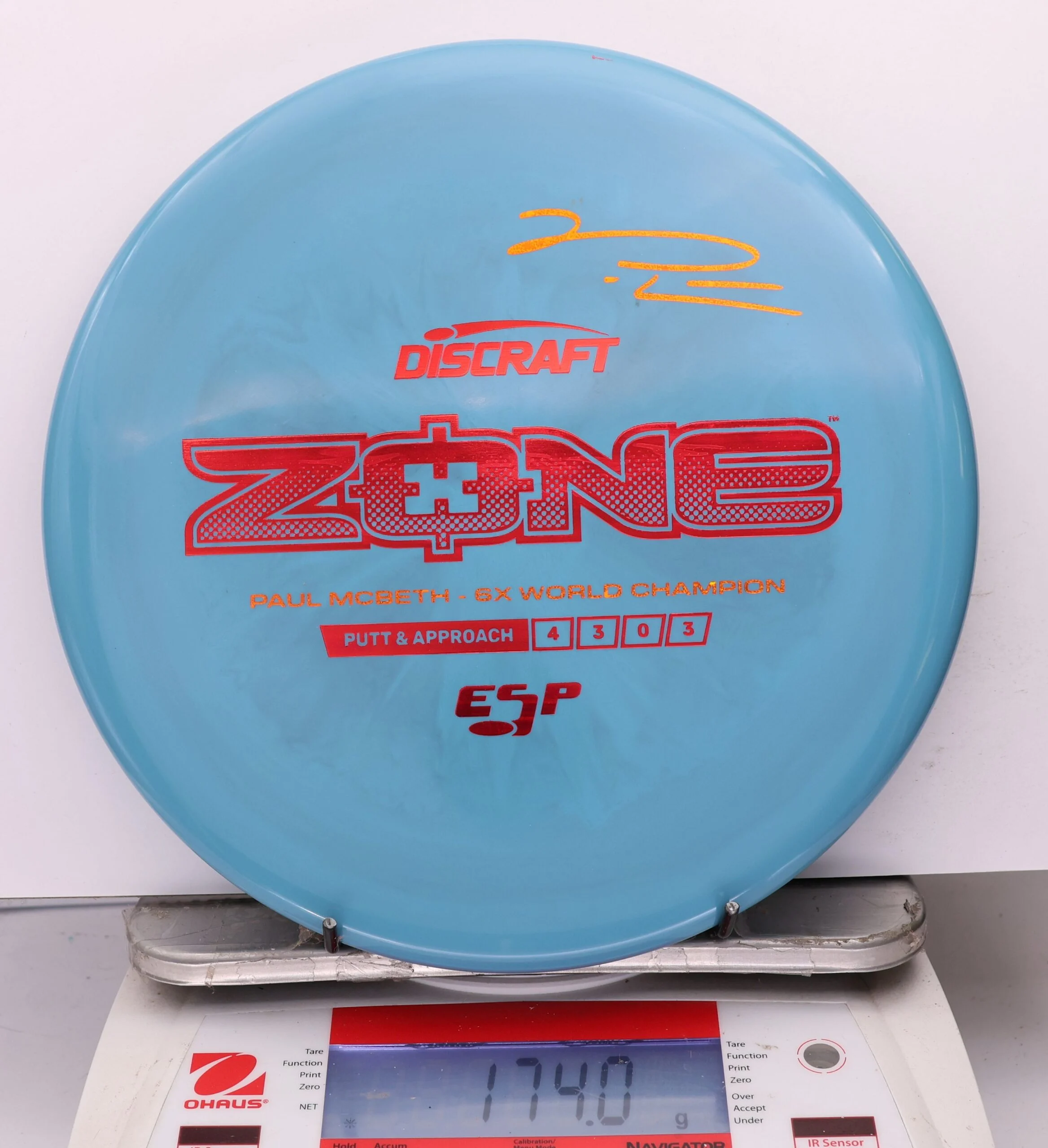 1194587 ESP Zone, Paul McBeth 6X - #622 Blue, 174