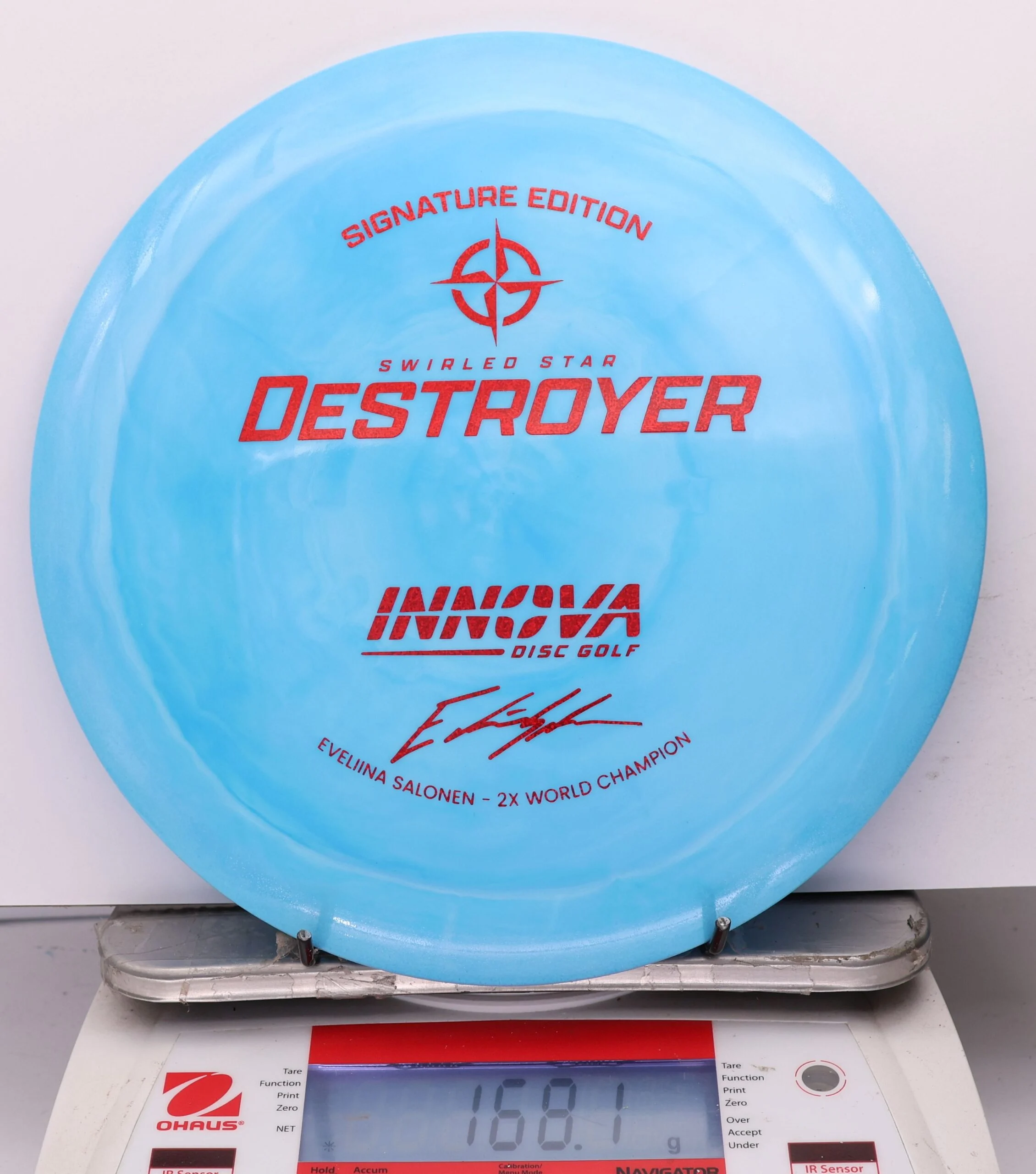 1195433 Swirled Star Destroyer, Eveliina Salonen 2x World Champion - #385 LtBlue, 168