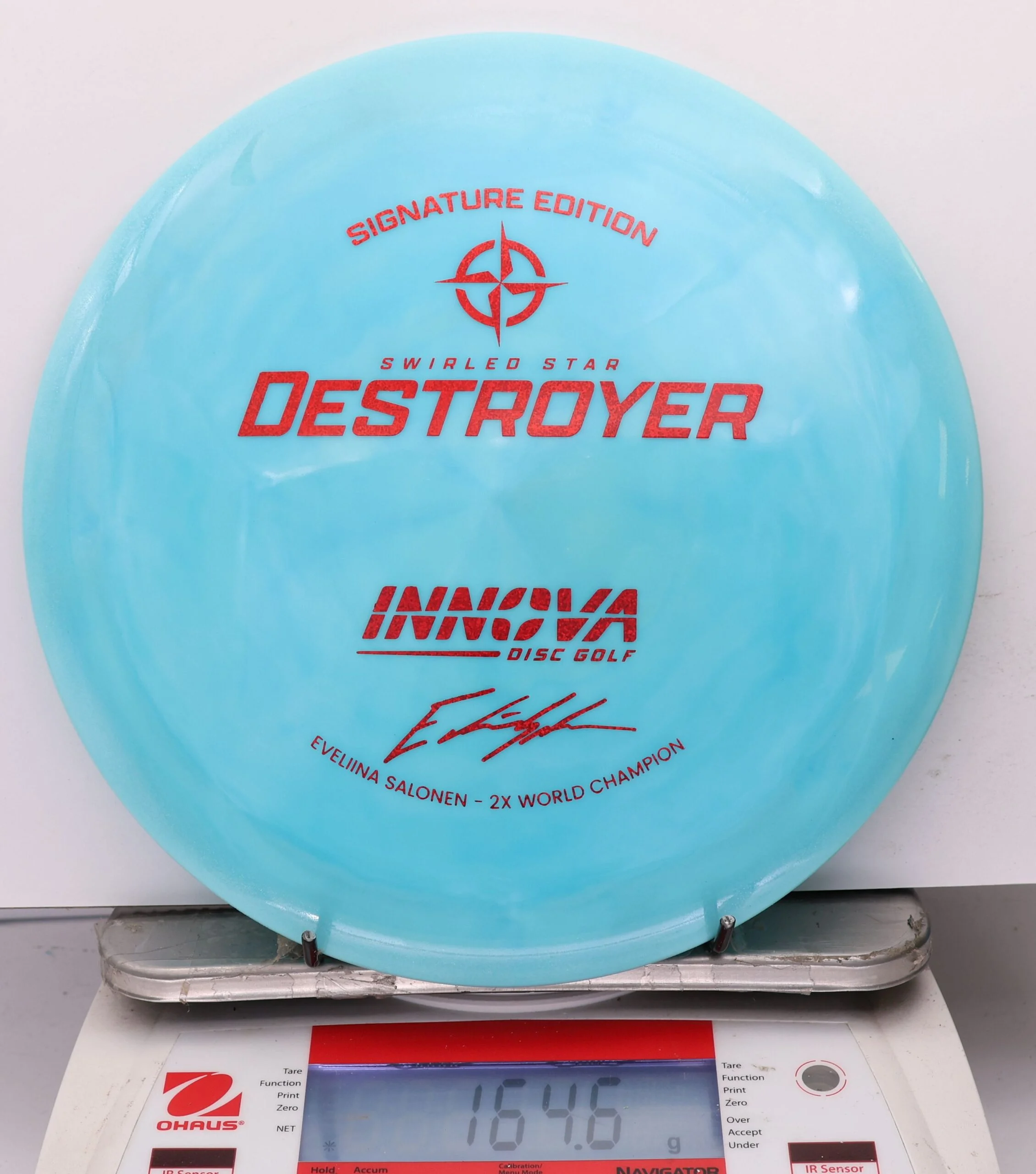 1195467 Swirled Star Destroyer, Eveliina Salonen 2x World Champion - #386 LtBlue, 165
