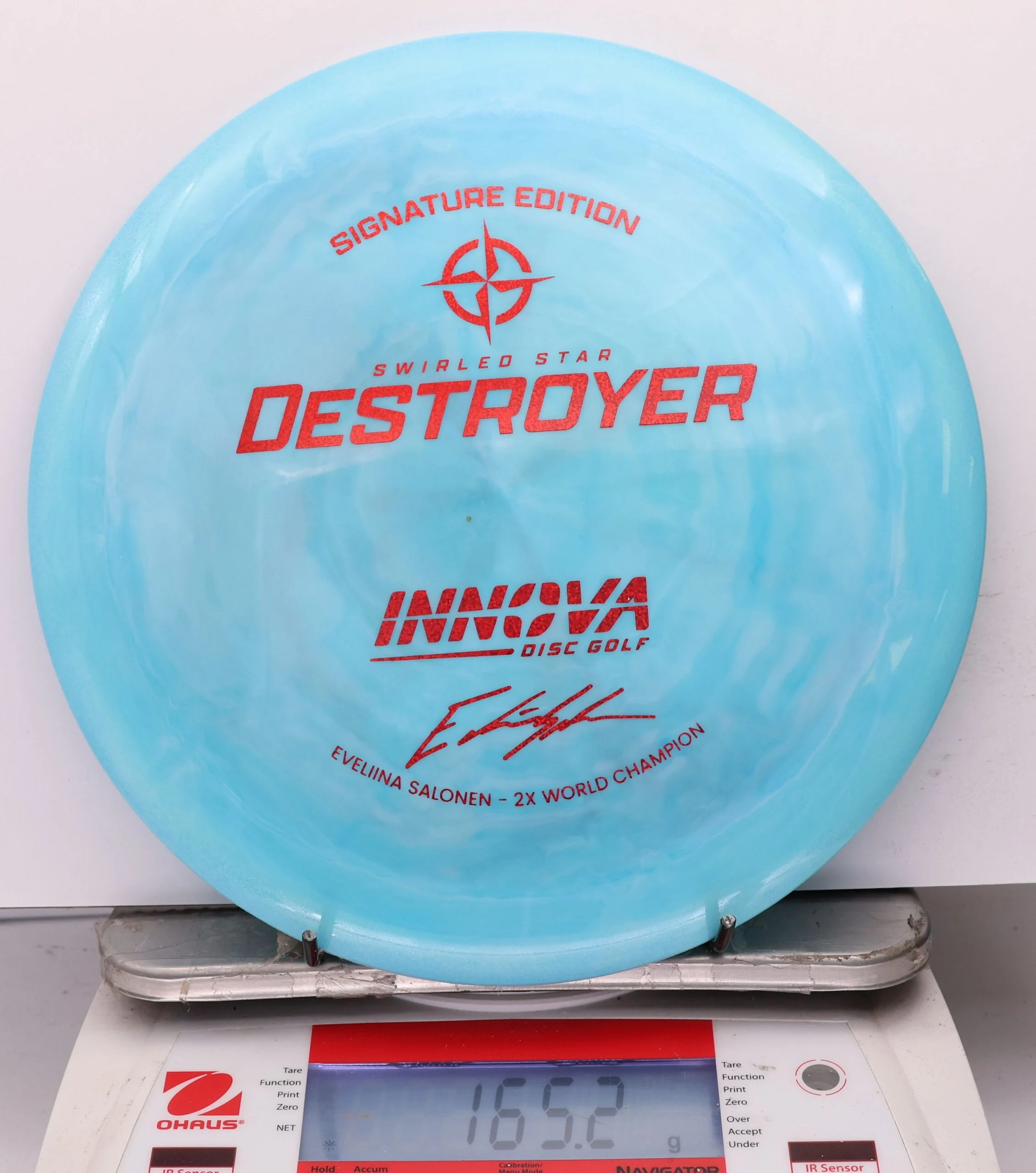 1195468 Swirled Star Destroyer, Eveliina Salonen 2x World Champion - #387 LtBlue, 165