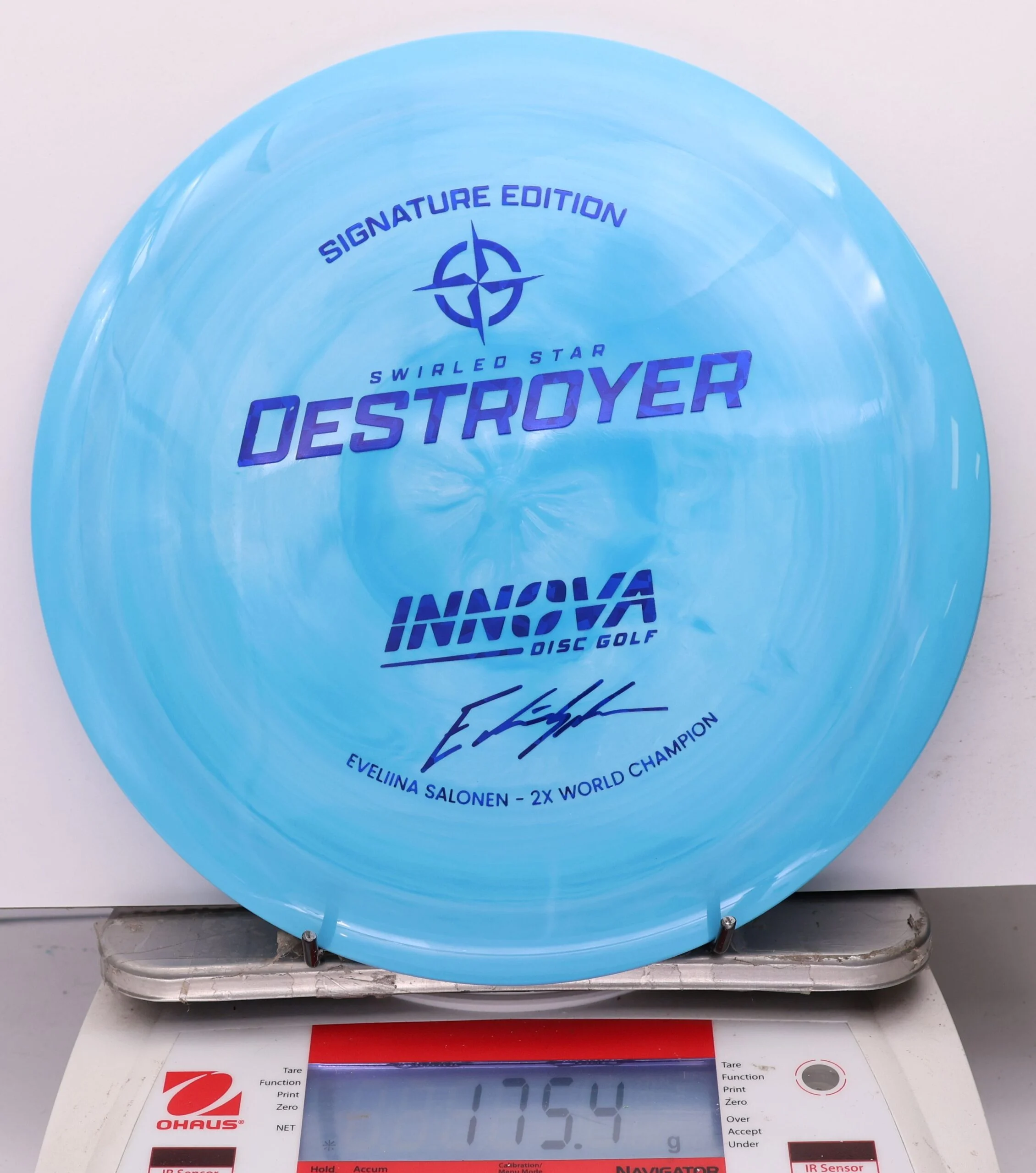 1195470 Swirled Star Destroyer, Eveliina Salonen 2x World Champion - #389 LtBlue, 175
