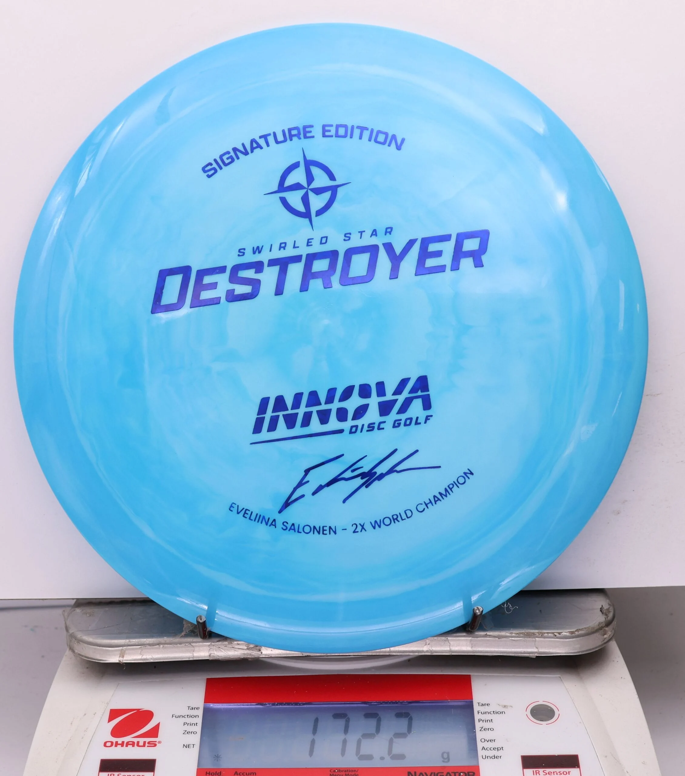 1195501 Swirled Star Destroyer, Eveliina Salonen 2x World Champion - #391 LtBlue, 172