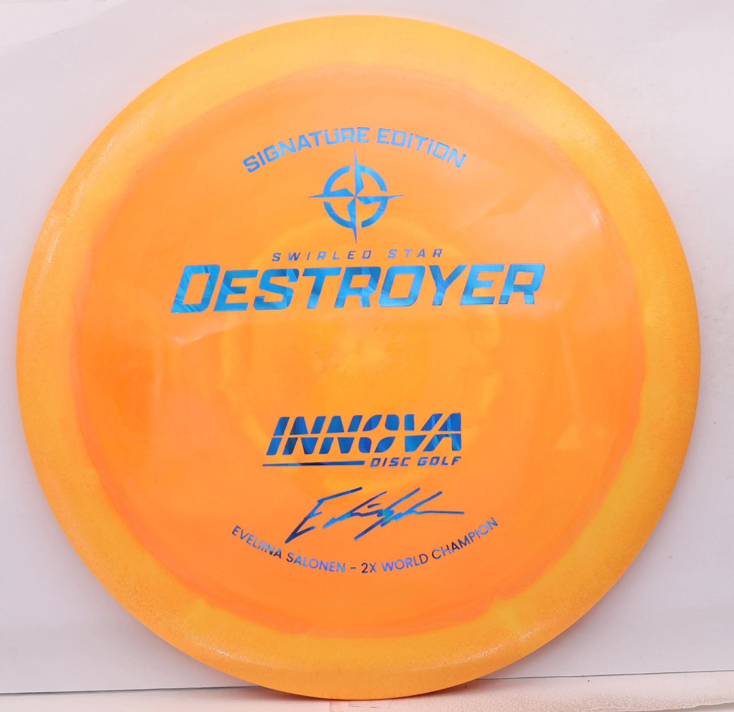 Swirled Star Destroyer, Eveliina Salonen 2x World Champion - Image 2