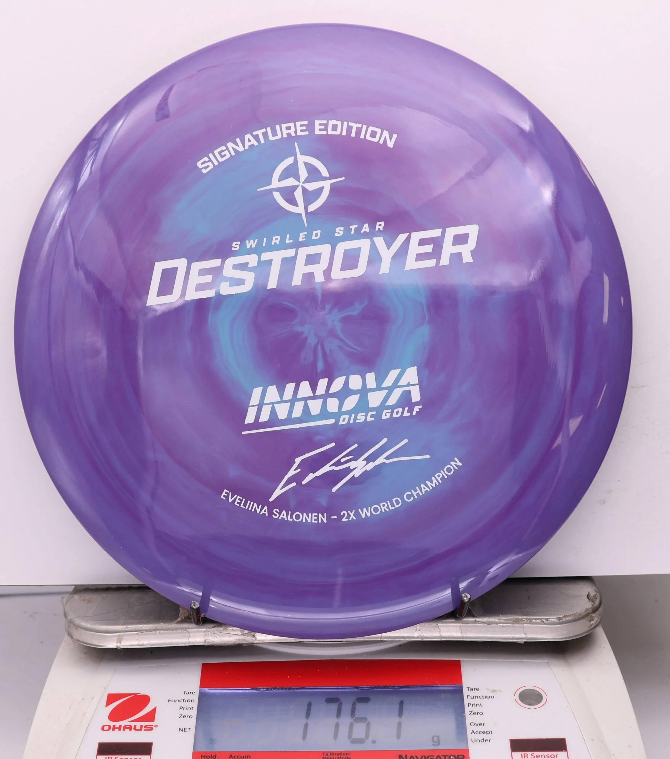1195535 Swirled Star Destroyer, Eveliina Salonen 2x World Champion - #396 PurpleBlue, 176