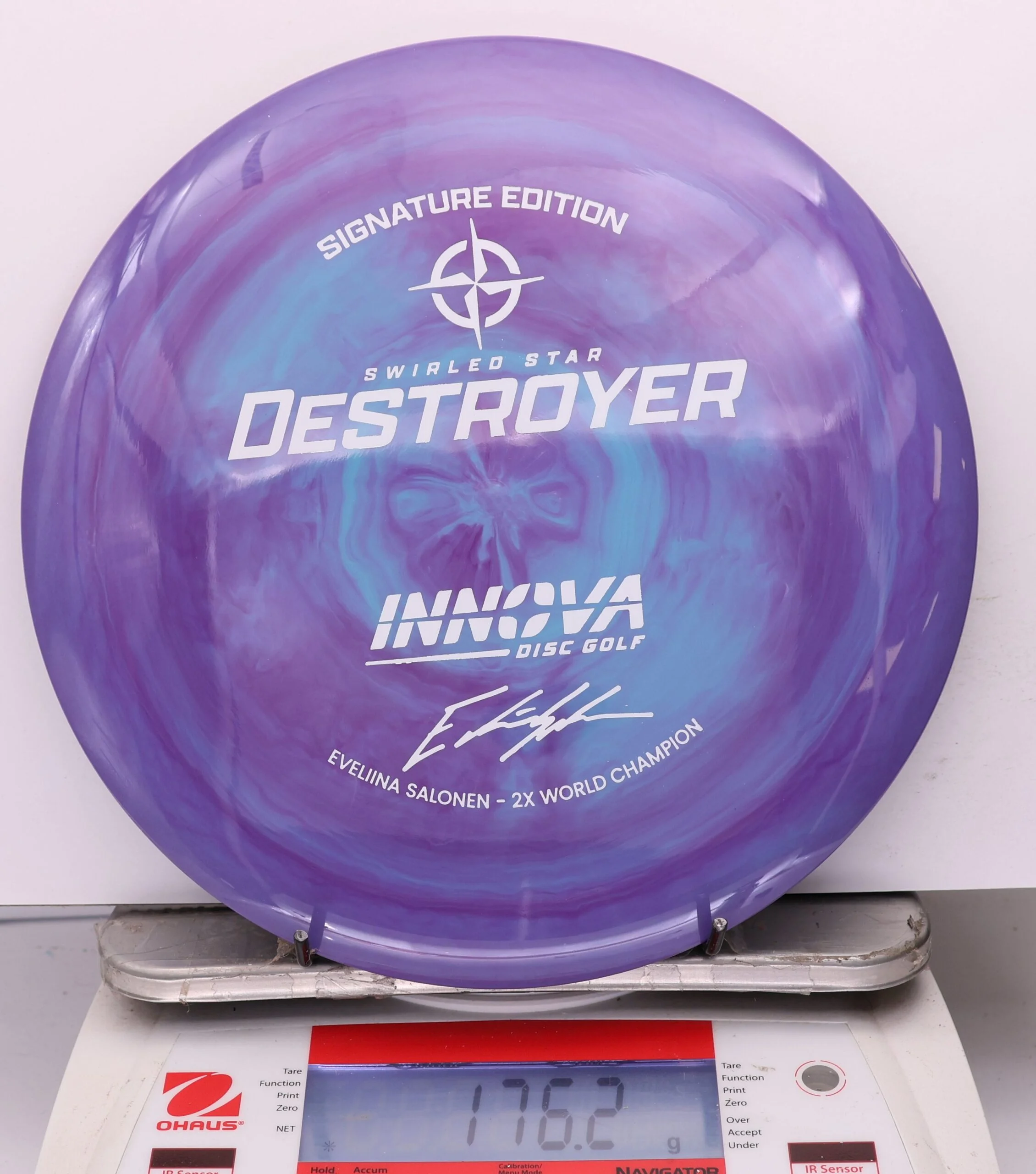 1195536 Swirled Star Destroyer, Eveliina Salonen 2x World Champion - #397 PurpleBlue, 176