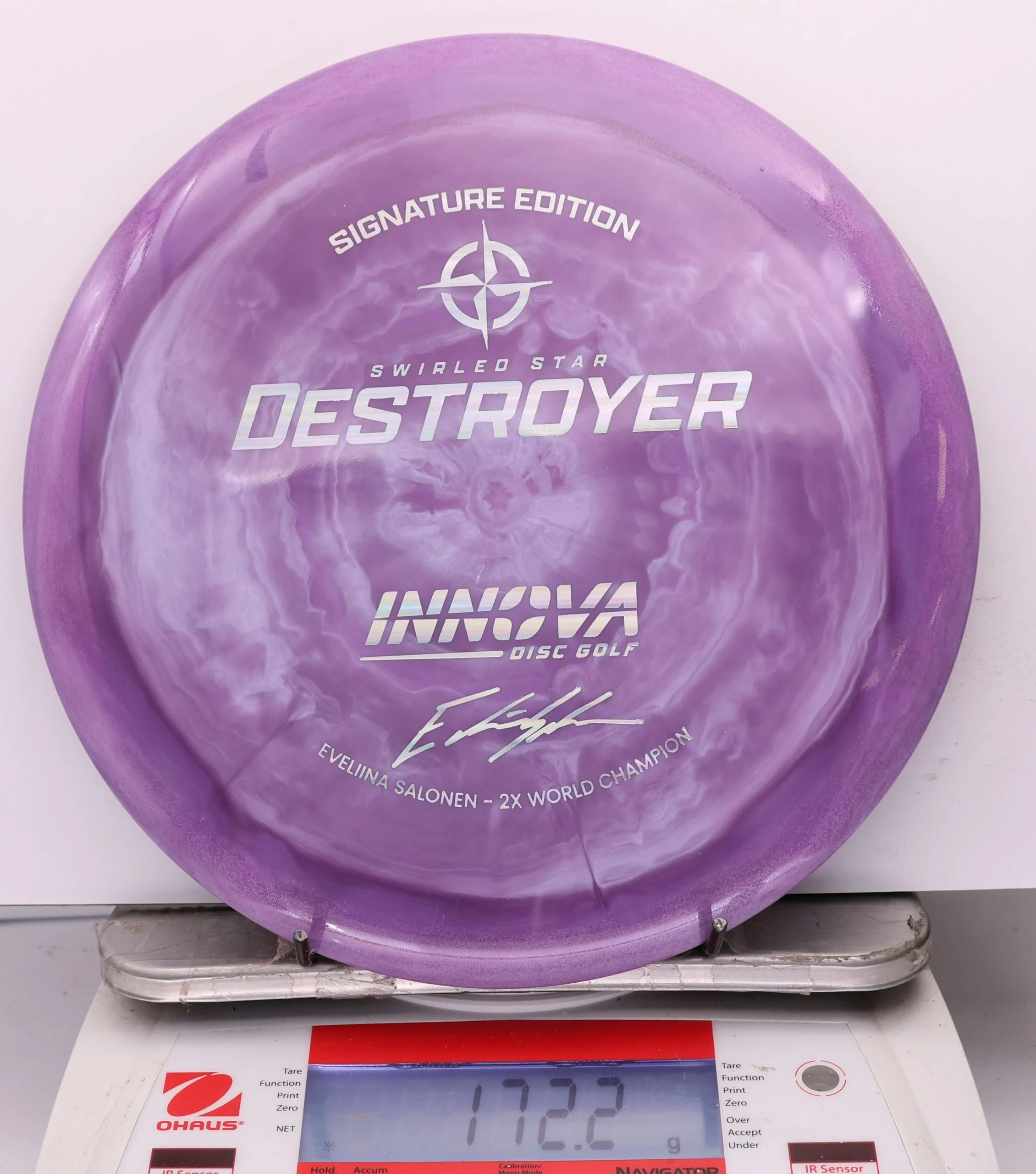 1195538 Swirled Star Destroyer, Eveliina Salonen 2x World Champion - #399 Purplish, 172