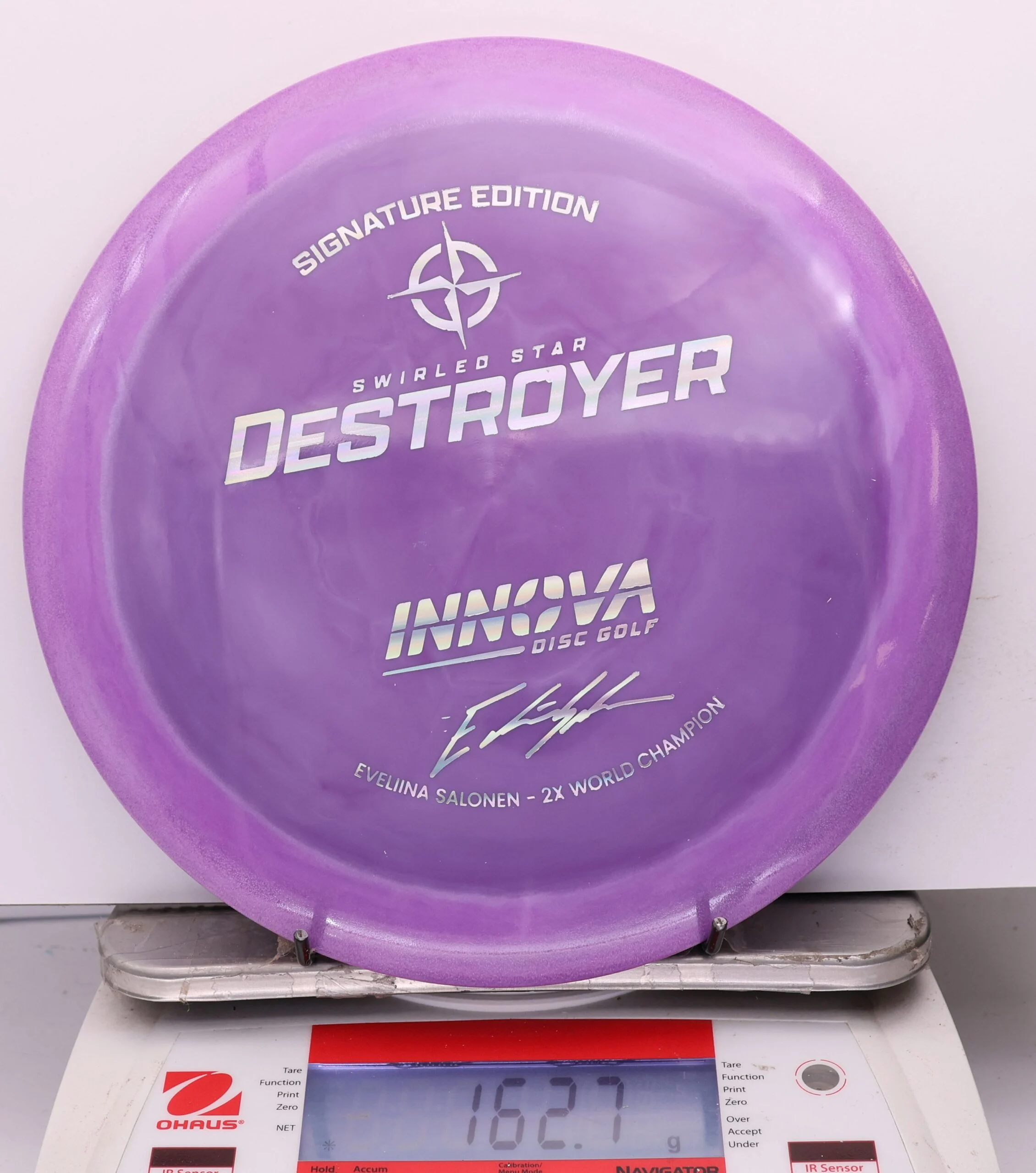 1195539 Swirled Star Destroyer, Eveliina Salonen 2x World Champion - #400 Purple, 163