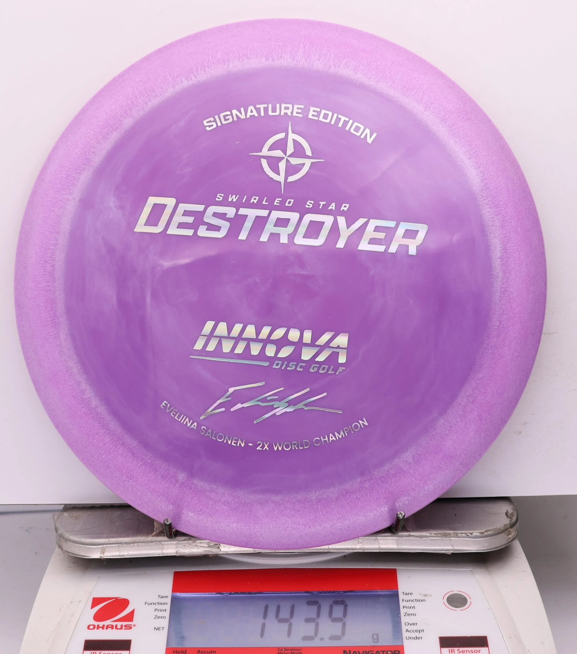 1195570 Swirled Star Destroyer, Eveliina Salonen 2x World Champion - #402 Purple, 144