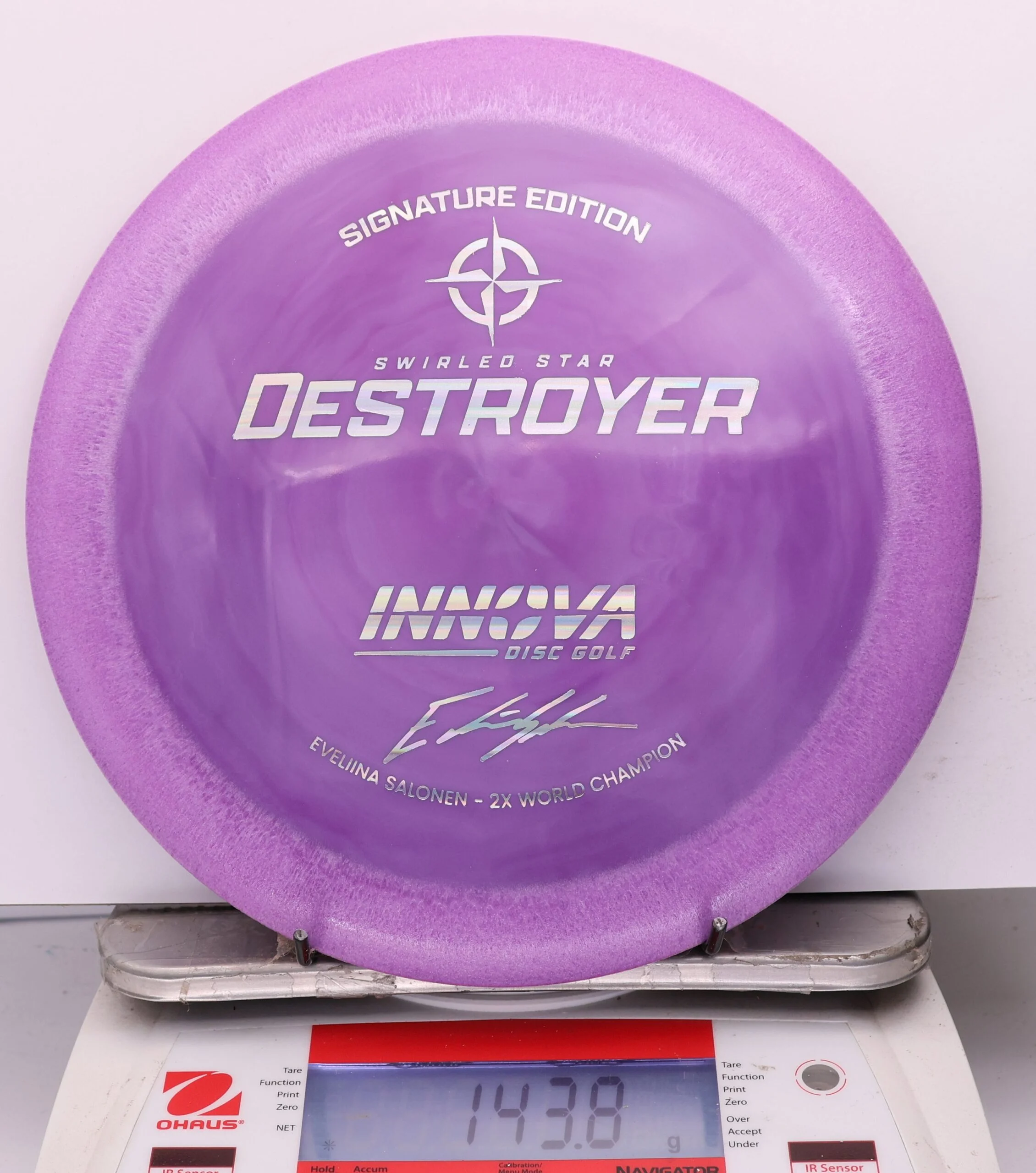 1195571 Swirled Star Destroyer, Eveliina Salonen 2x World Champion - #403 Purple, 144