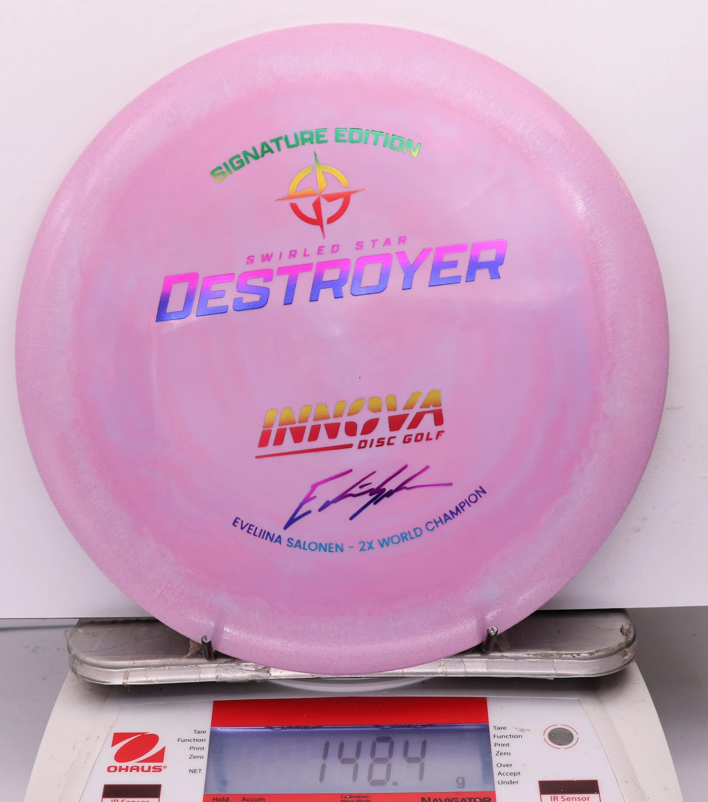 1195572 Swirled Star Destroyer, Eveliina Salonen 2x World Champion - #404 Pink, 148