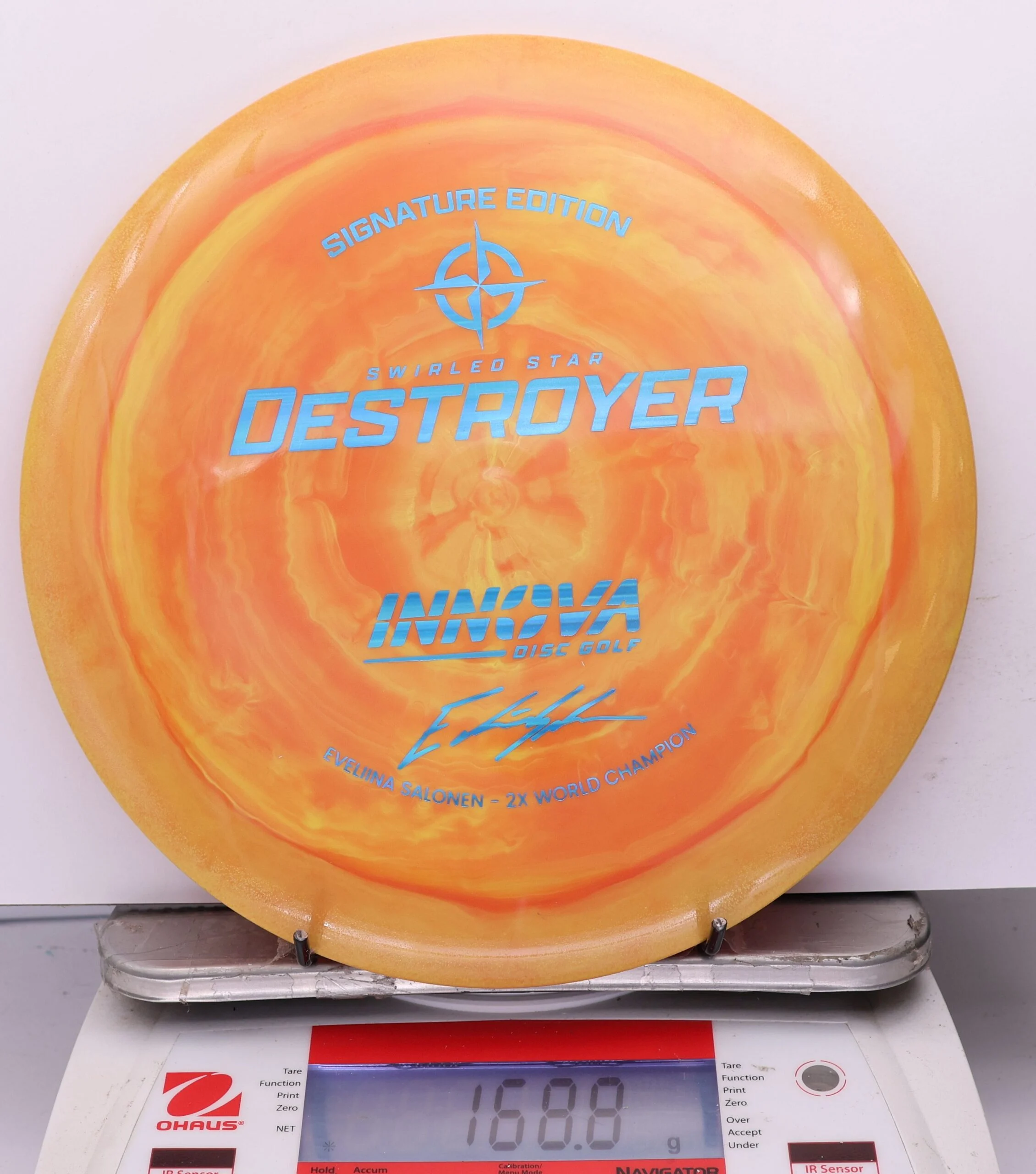 1195604 Swirled Star Destroyer, Eveliina Salonen 2x World Champion - #407 Orange, 169