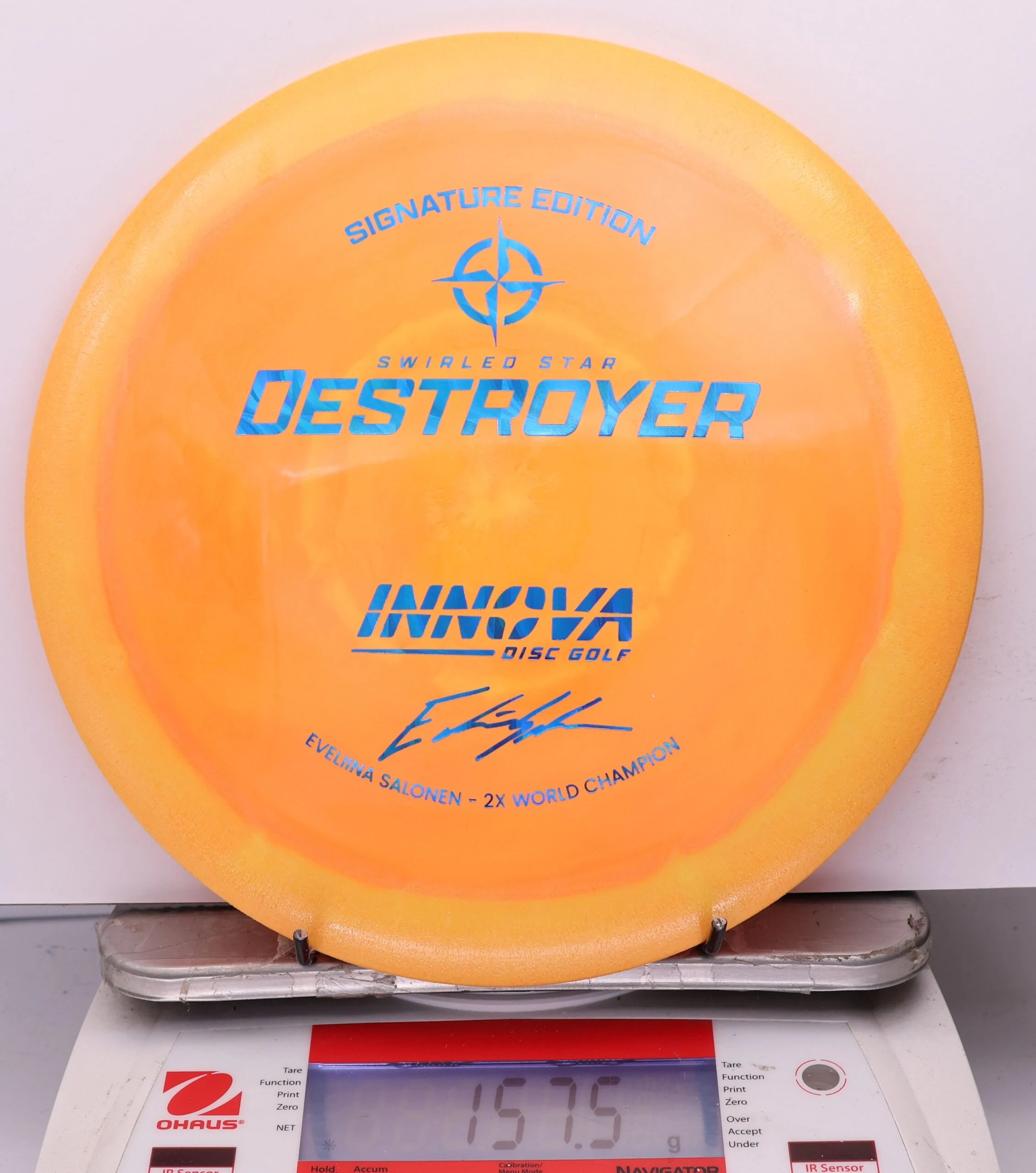 1195605 Swirled Star Destroyer, Eveliina Salonen 2x World Champion - #408 Orange, 158