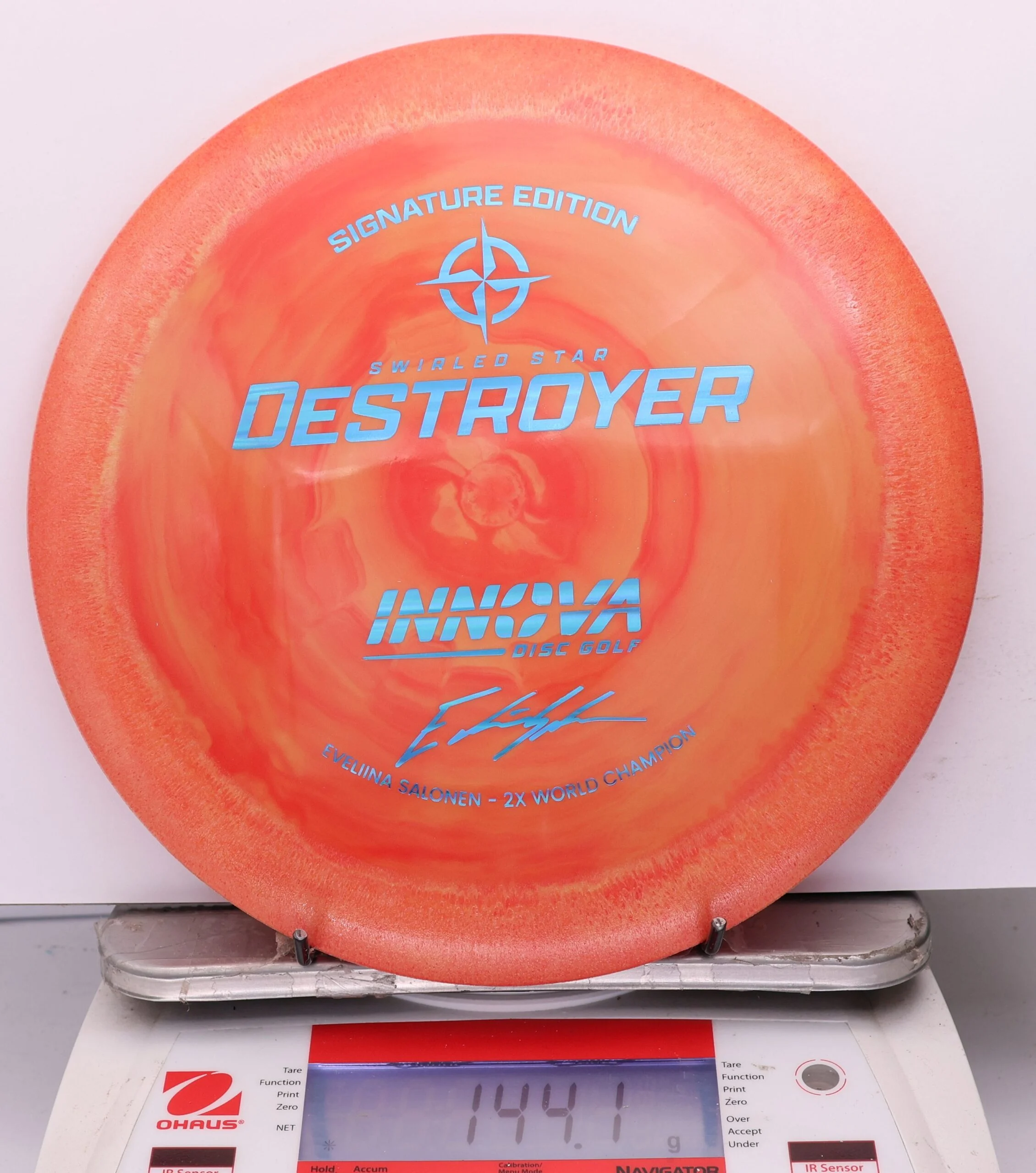 1195606 Swirled Star Destroyer, Eveliina Salonen 2x World Champion - #409 DarkOrange, 144