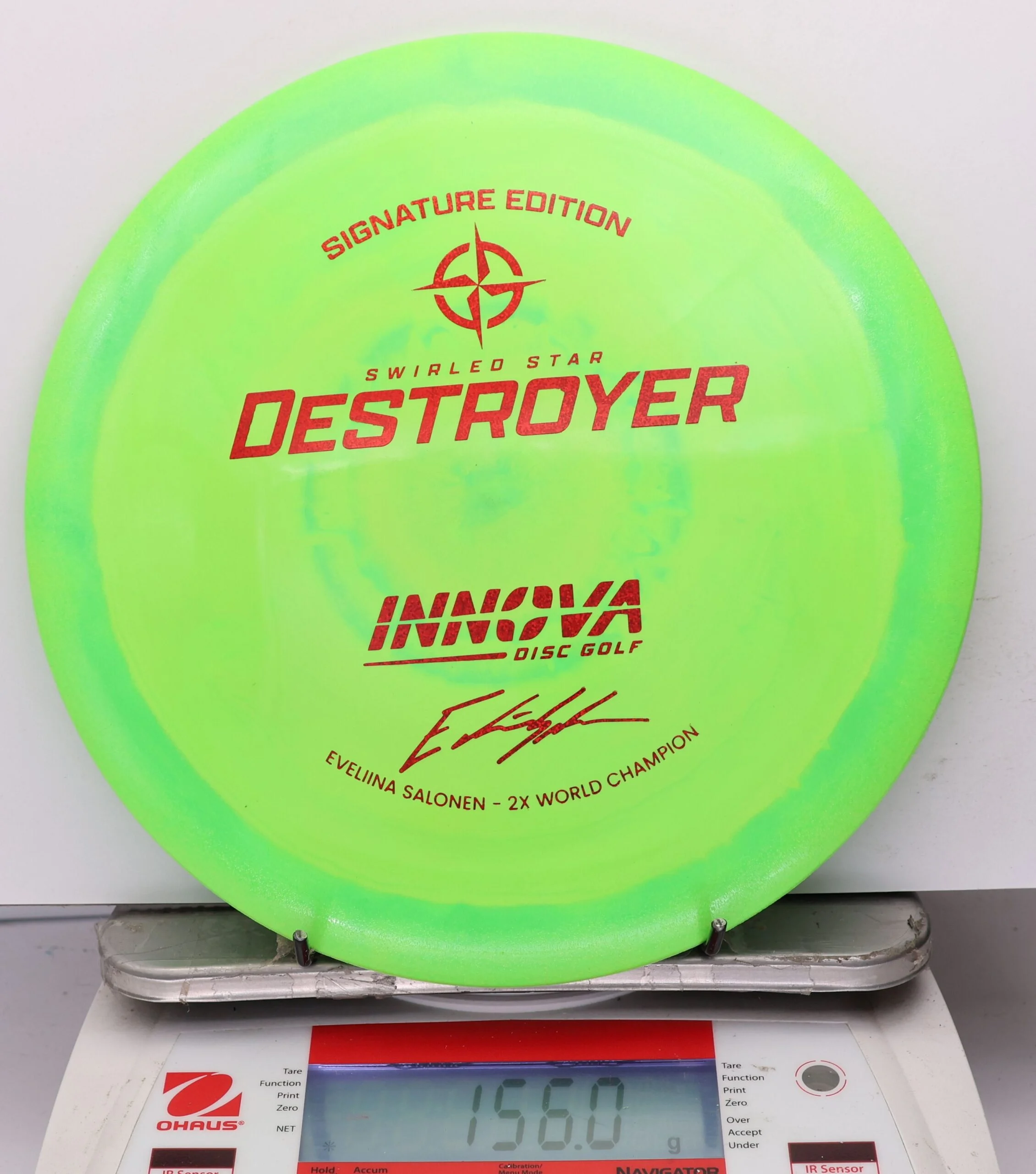 1195607 Swirled Star Destroyer, Eveliina Salonen 2x World Champion - #410 NGreen, 156