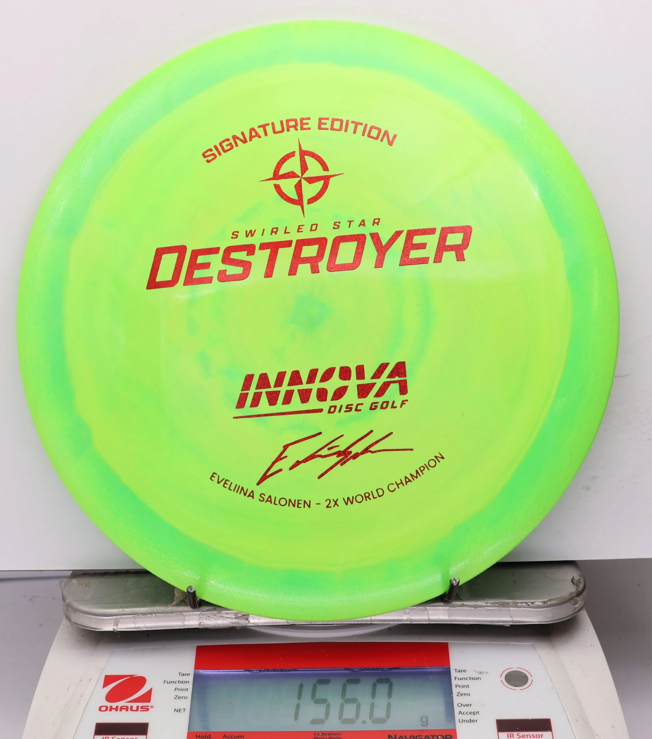 1195637 Swirled Star Destroyer, Eveliina Salonen 2x World Champion - #411 NGreen, 156