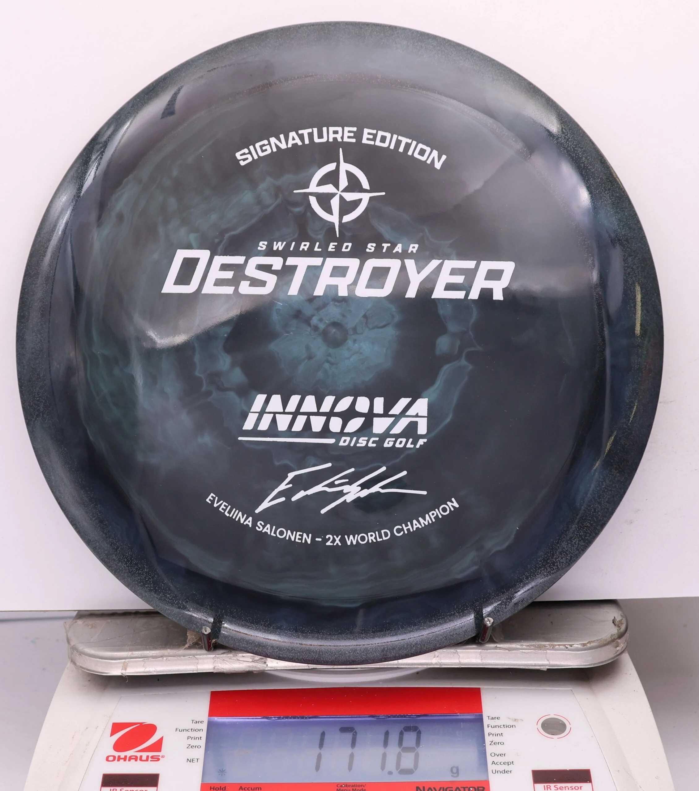 1195638 Swirled Star Destroyer, Eveliina Salonen 2x World Champion - #412 DarkGrayBlue, 172