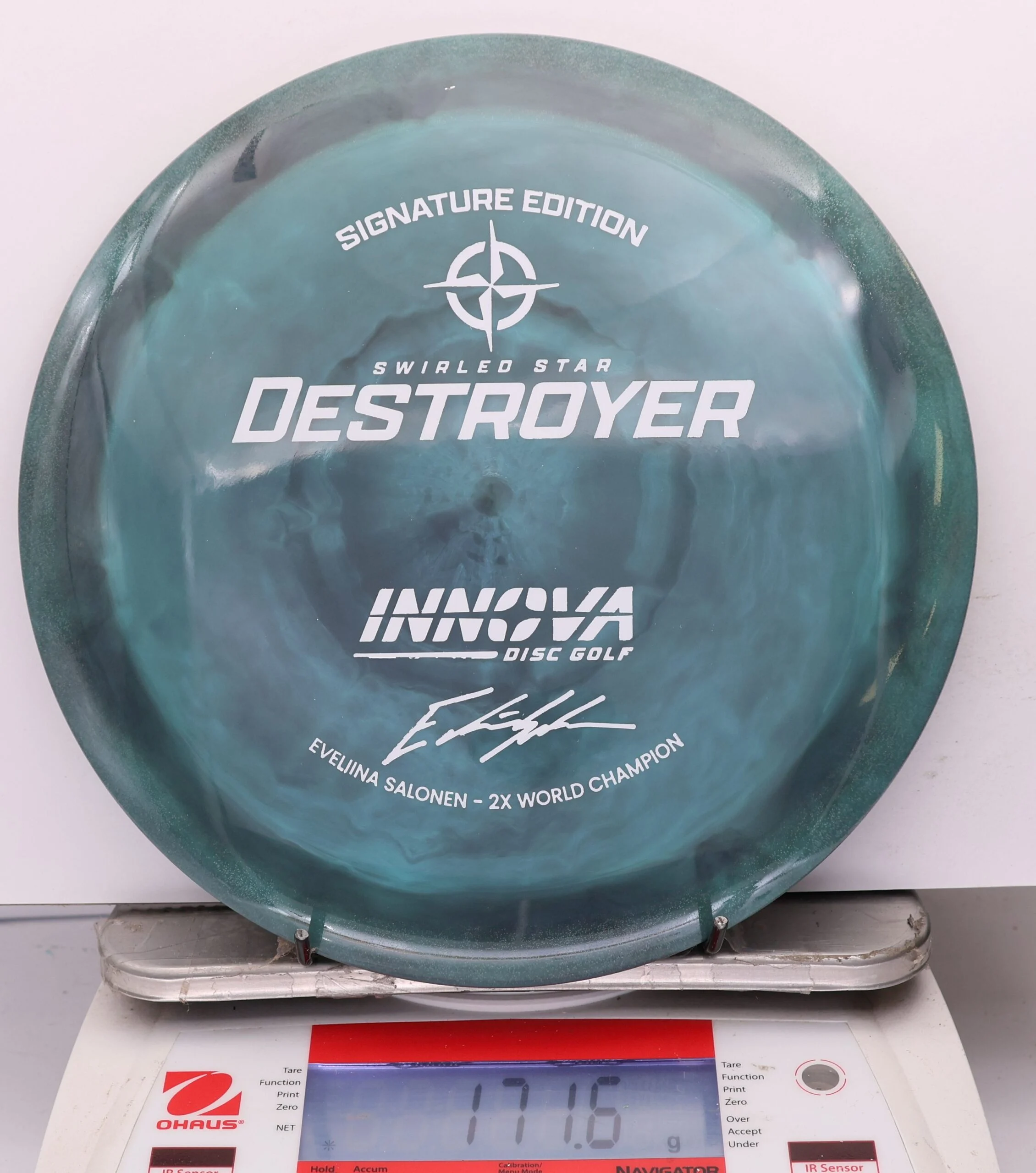 1195639 Swirled Star Destroyer, Eveliina Salonen 2x World Champion - #413 GrayTeal, 172