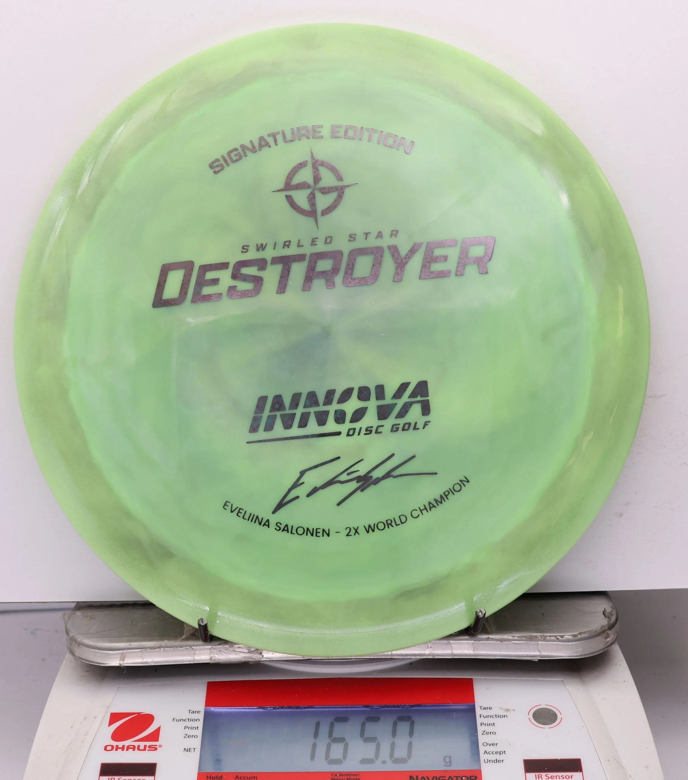 1195640 Swirled Star Destroyer, Eveliina Salonen 2x World Champion - #414 LtGreenGray, 165