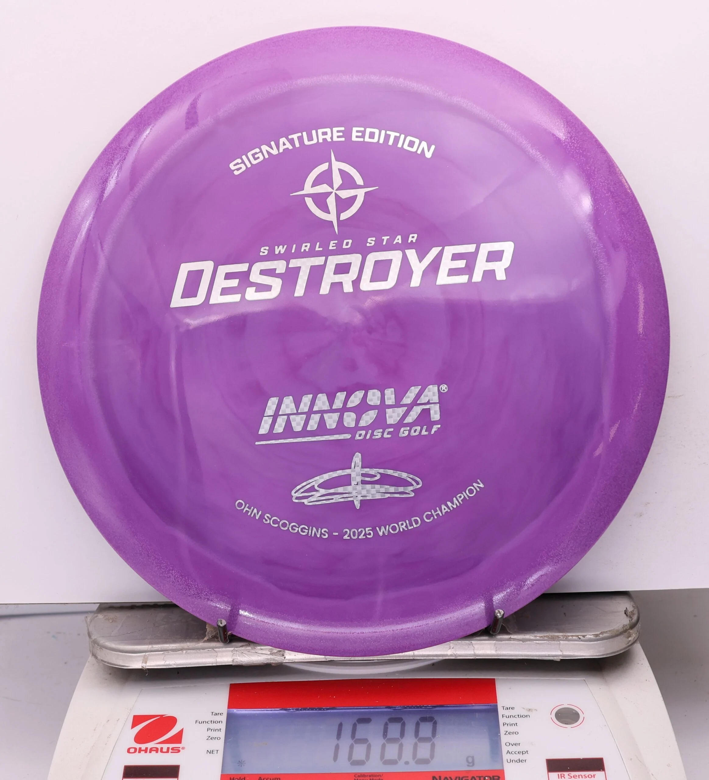 1195932 Swirled Star Destroyer, Ohn Scoggins 2025 FPO World Champion - #386 Purple, 169