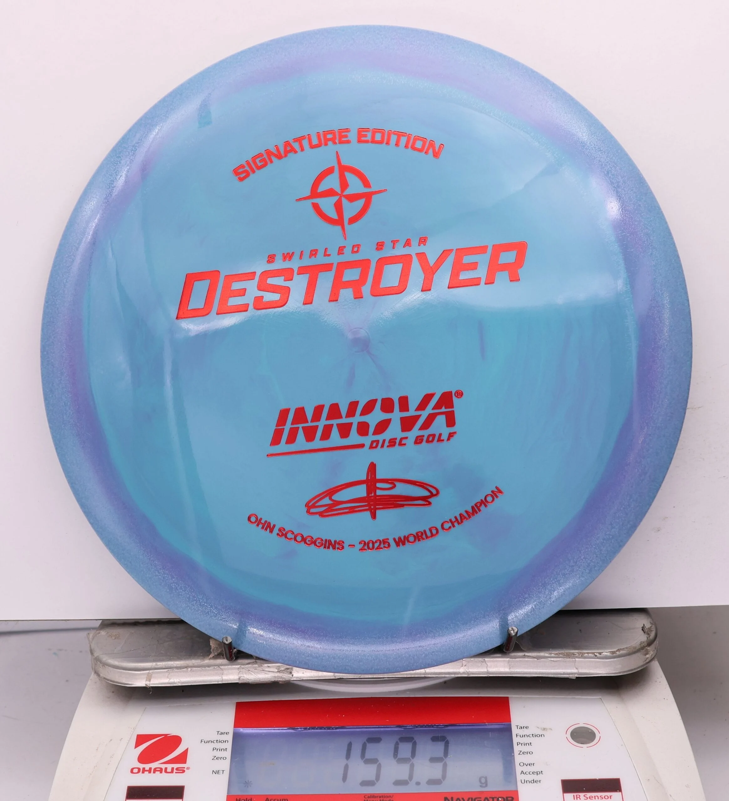 1195952 Swirled Star Destroyer, Ohn Scoggins 2025 FPO World Champion - #391 BluePurple, 159
