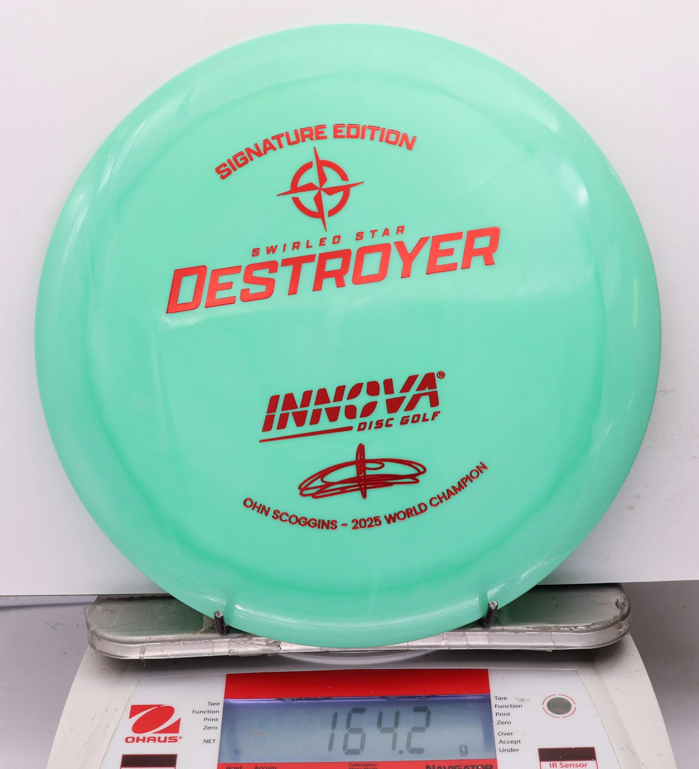 1195971 Swirled Star Destroyer, Ohn Scoggins 2025 FPO World Champion - #395 Teal, 164