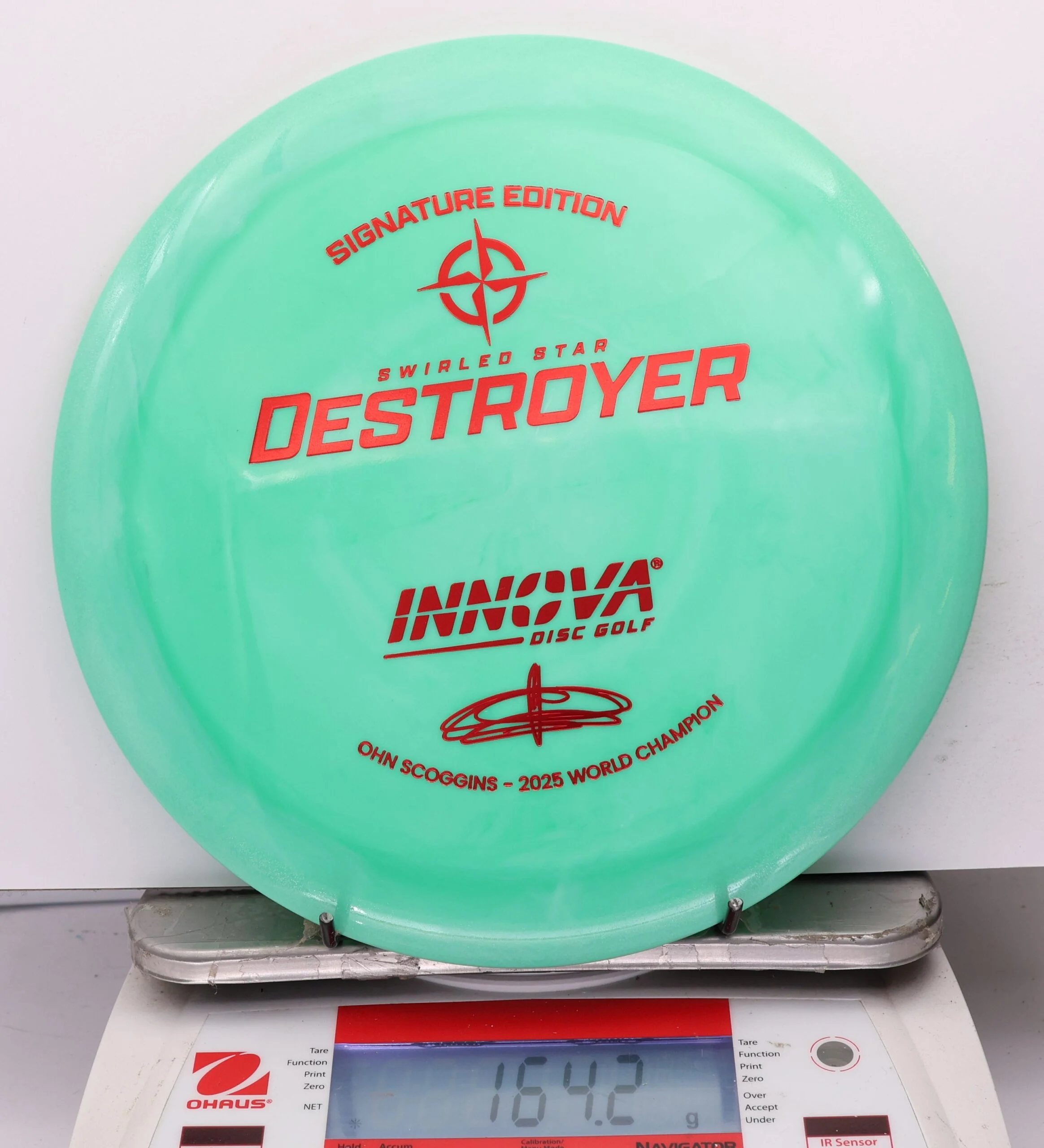 1195972 Swirled Star Destroyer, Ohn Scoggins 2025 FPO World Champion - #396 Teal, 164