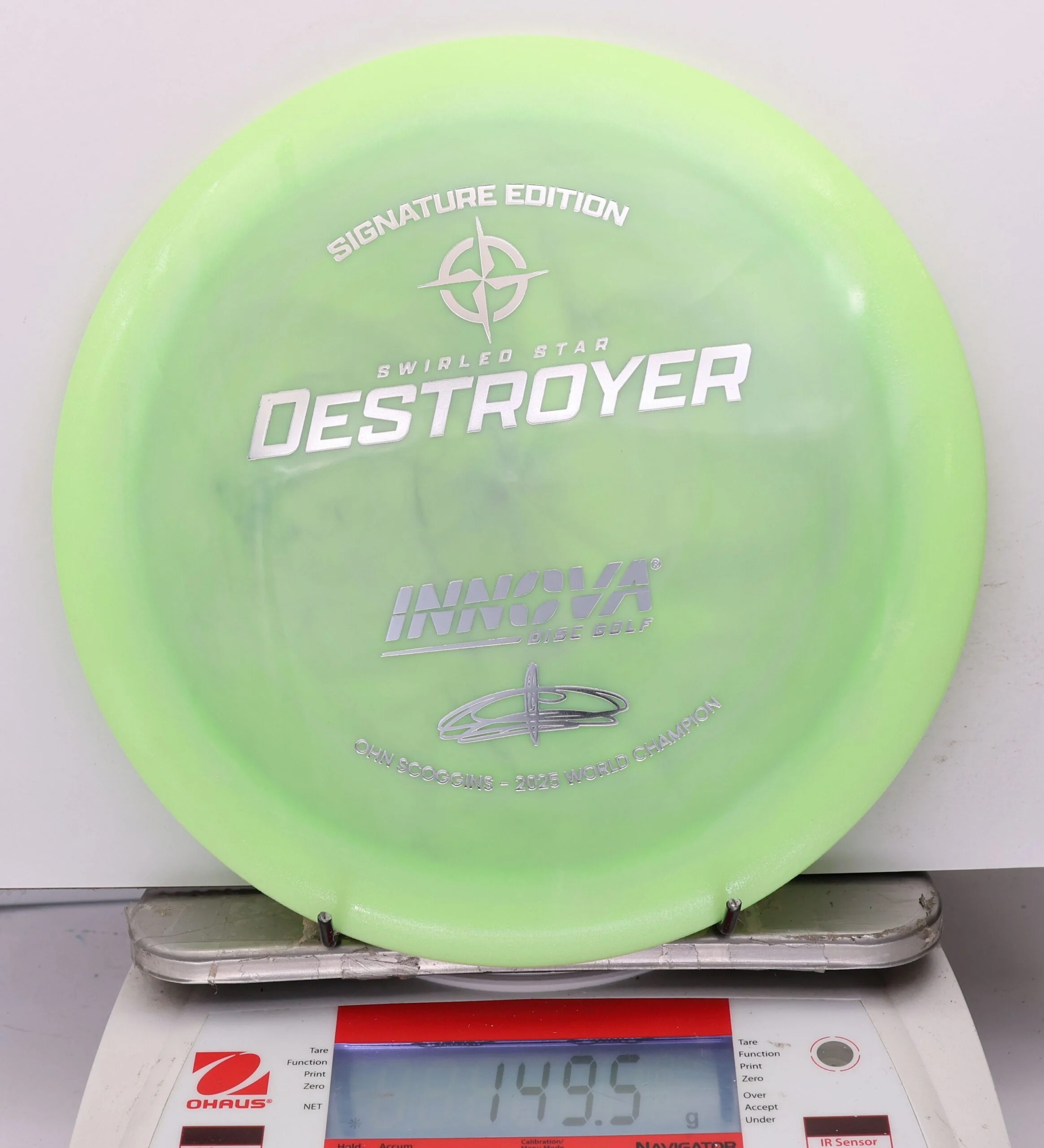 1195994 Swirled Star Destroyer, Ohn Scoggins 2025 FPO World Champion - #403 NGrellow, 150