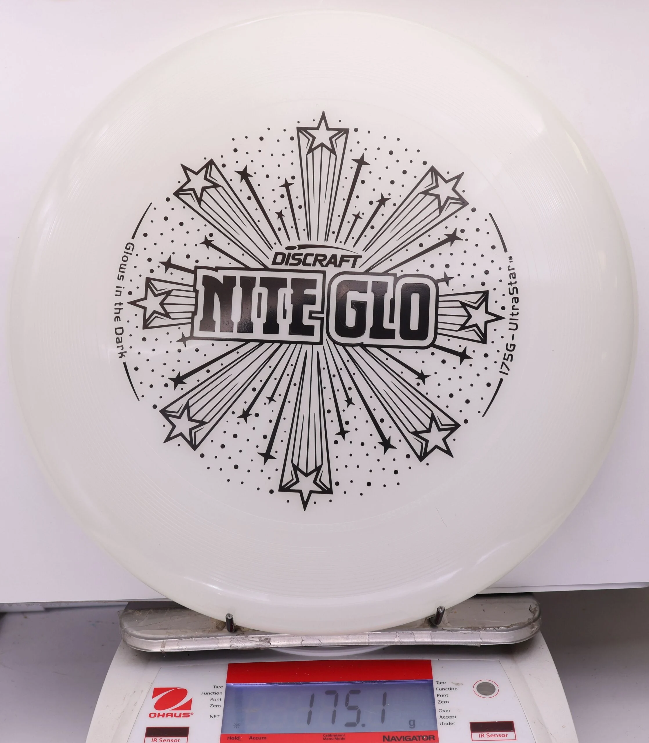 1196585 Discraft UltraStar, Nite GLO - #611 Glow, 175
