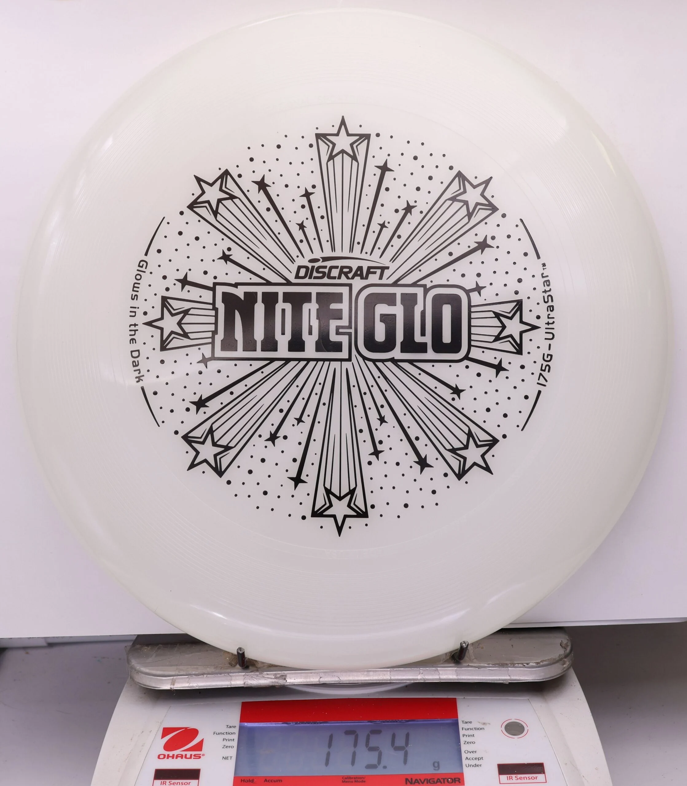 1196586 Discraft UltraStar, Nite GLO - #612 Glow, 175