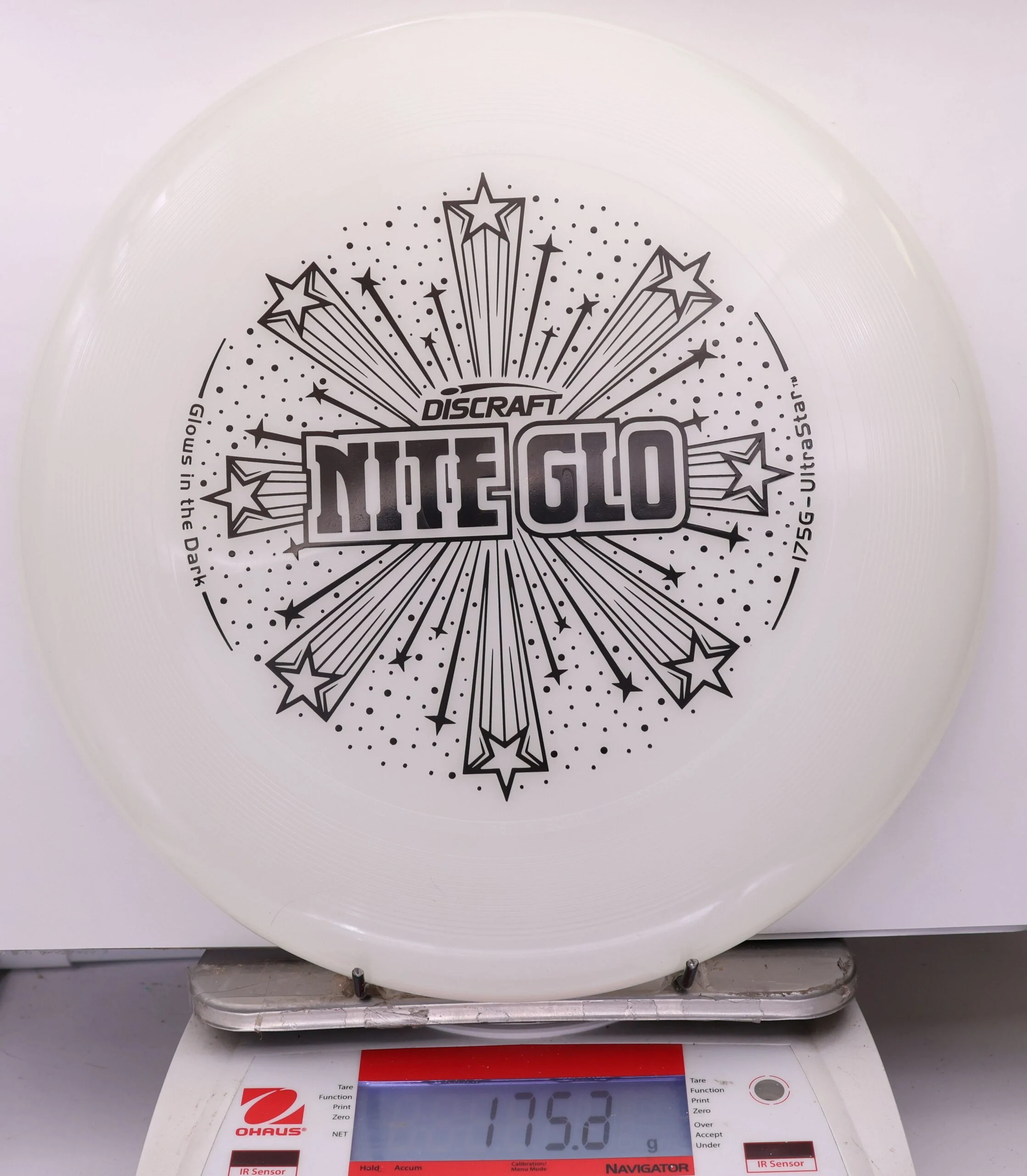 1196587 Discraft UltraStar, Nite GLO - #613 Glow, 175