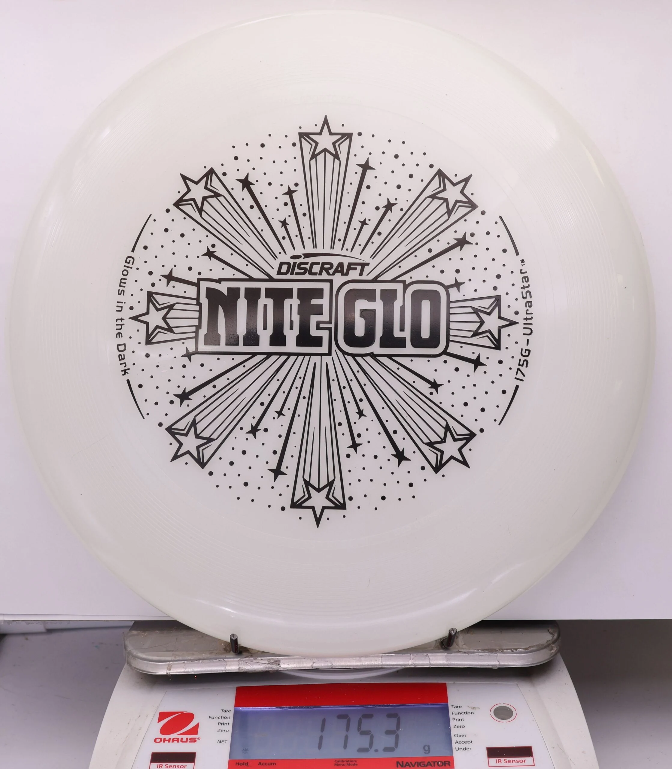 1196588 Discraft UltraStar, Nite GLO - #614 Glow, 175