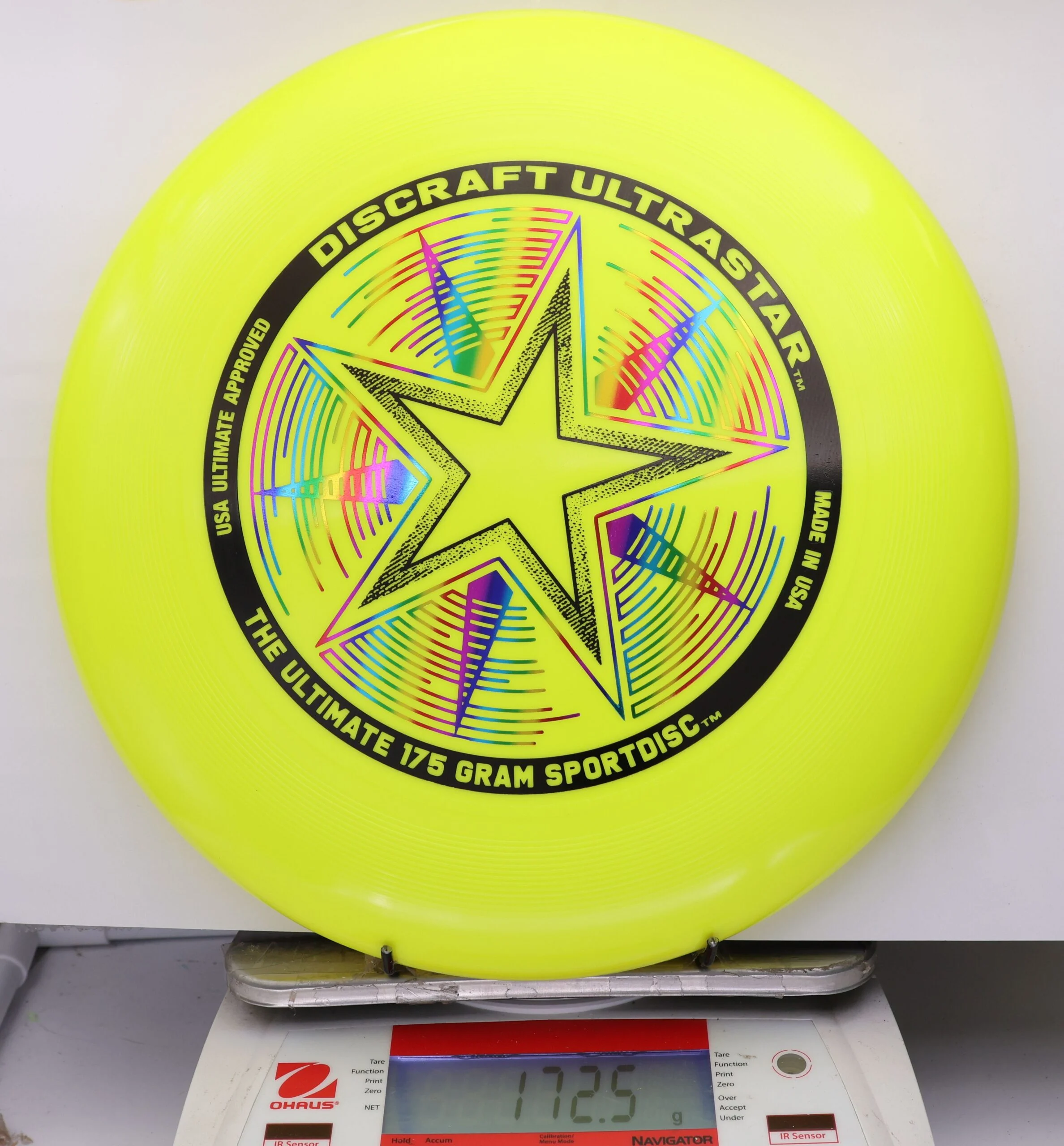 1196658 Discraft UltraStar - #620 Yellow, 173