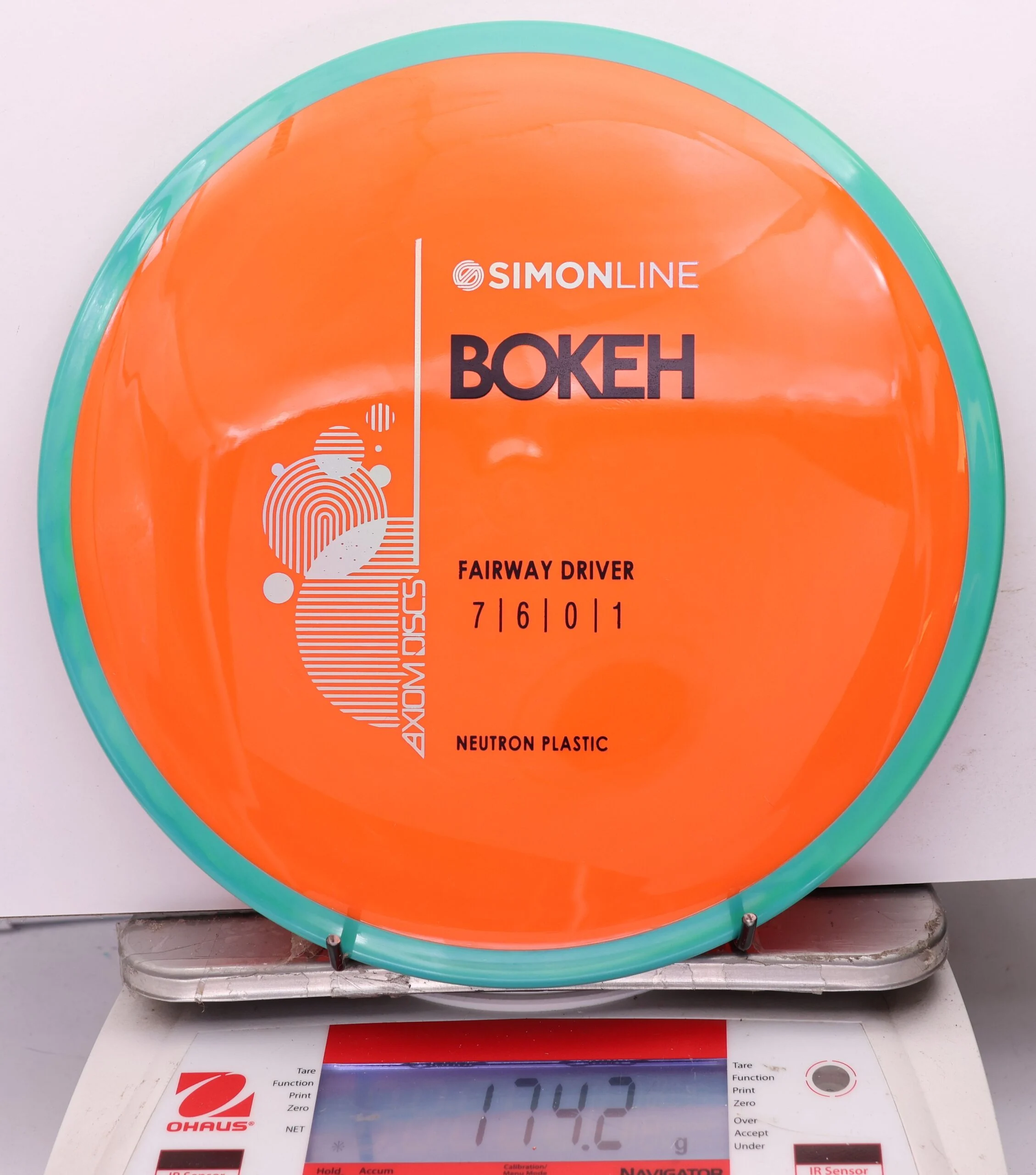 1196928 Simon Line Neutron Bokeh - #202 Teal-Orange, 174