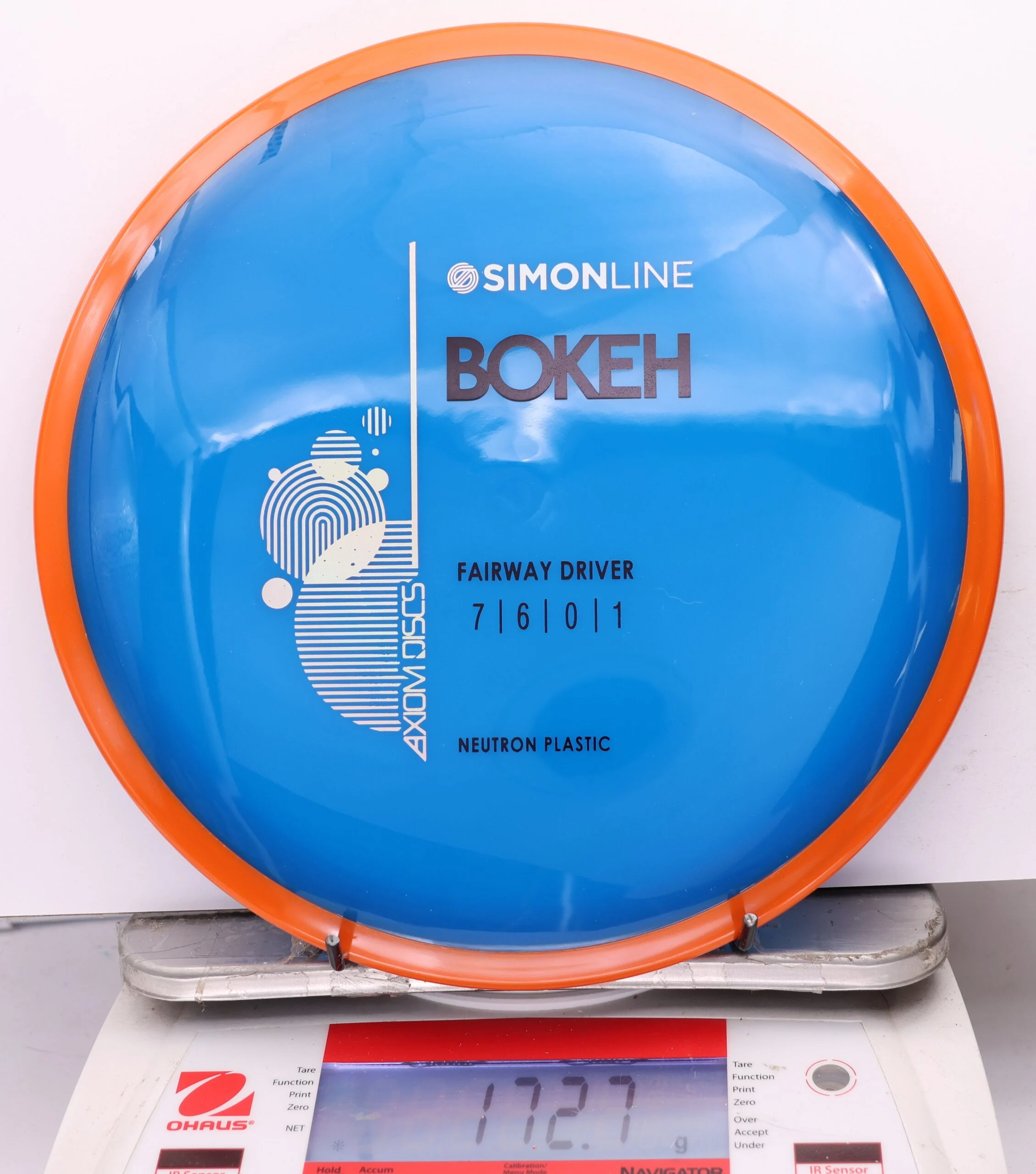 1196929 Simon Line Neutron Bokeh - #203 Orange-Blue, 173