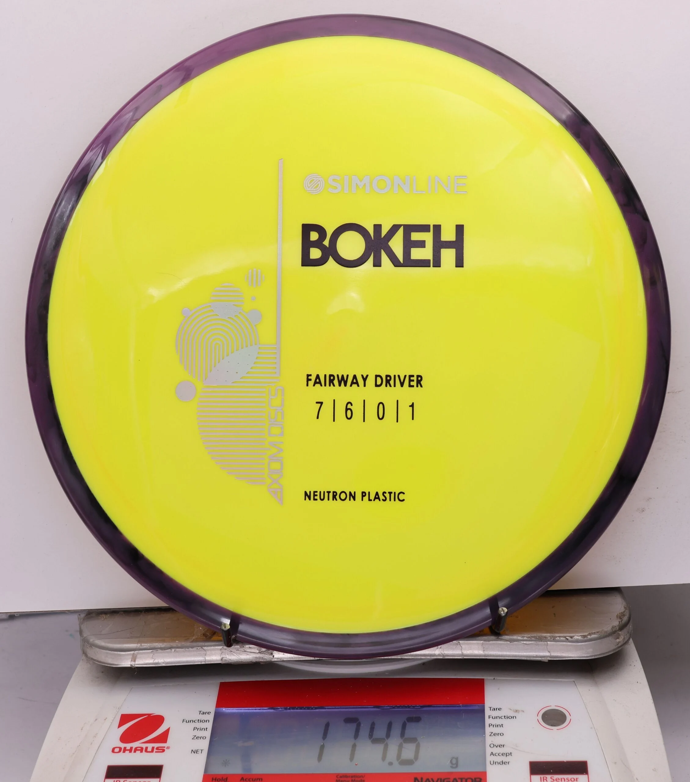 1196939 Simon Line Neutron Bokeh - #207 DkPurple-Yellow, 175