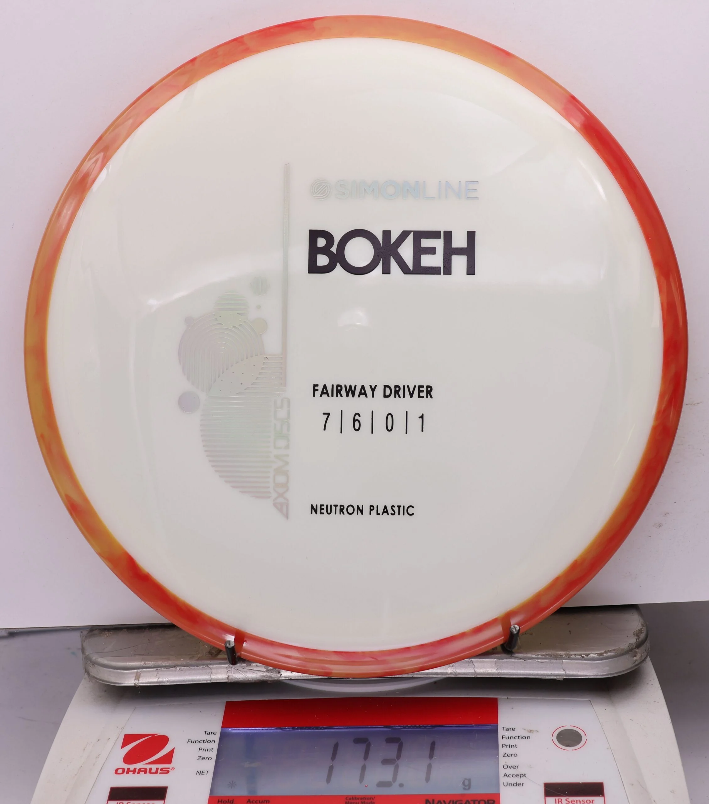 1196941 Simon Line Neutron Bokeh - #209 Orange-White, 173