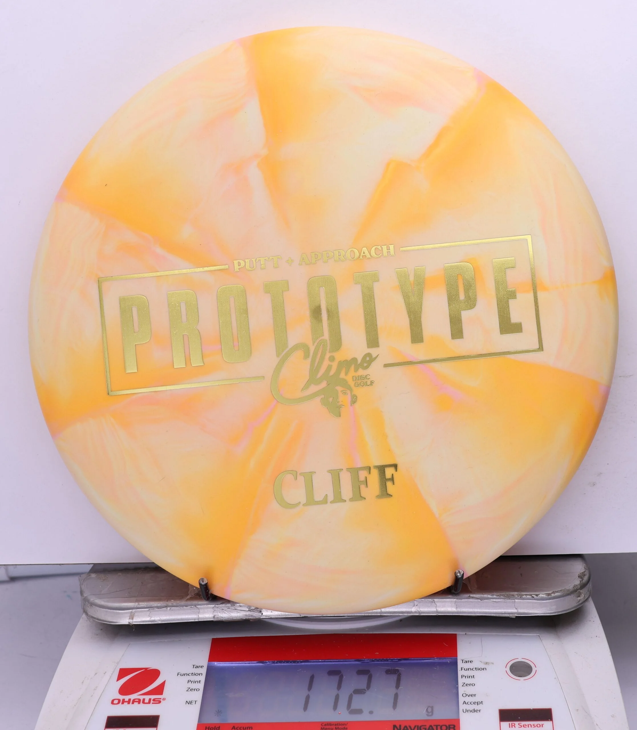1198129 Prototype Trophy Swirl Cliff - #65 Yellow, 173