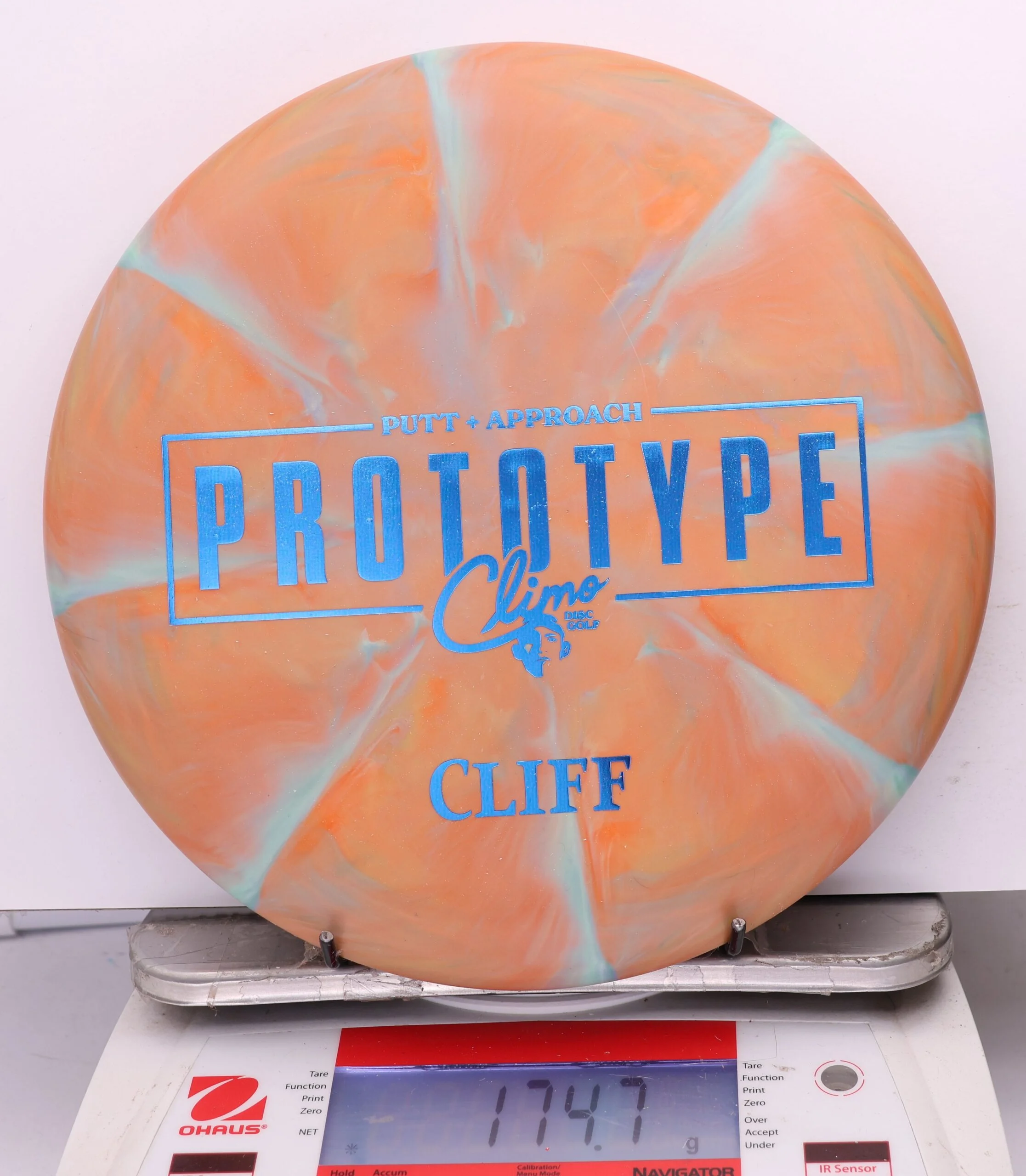1198144 Prototype Trophy Swirl Cliff - #68 Orange-LtBlue, 175