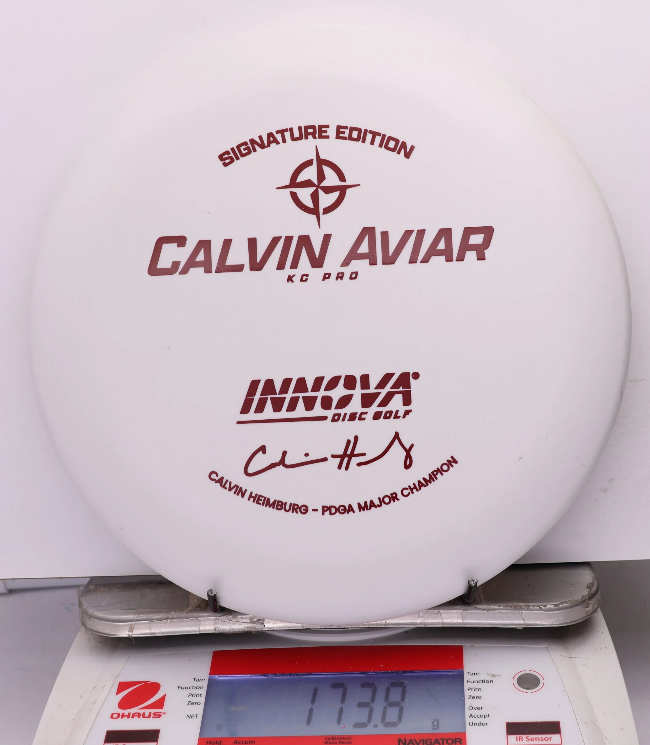 1198776 KC Pro Aviar, Calvin Heimburg Signature Edition - #03 White, 174