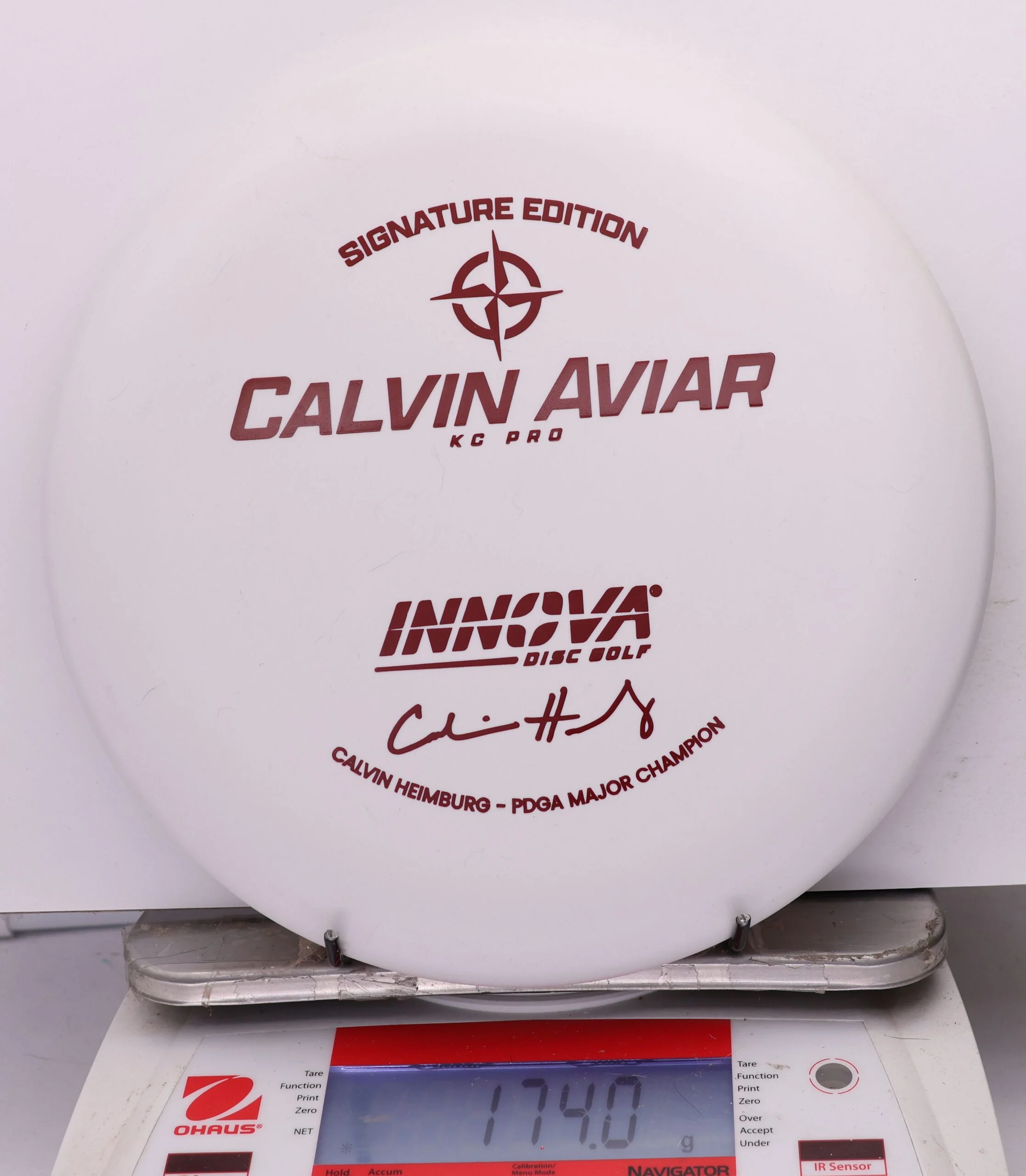 1198777 KC Pro Aviar, Calvin Heimburg Signature Edition - #04 White, 174