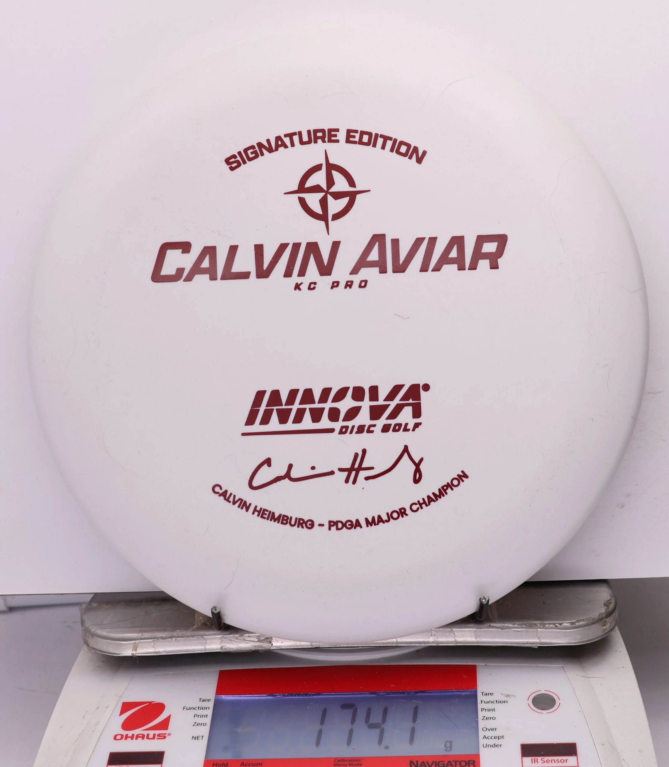 1198778 KC Pro Aviar, Calvin Heimburg Signature Edition - #05 White, 174