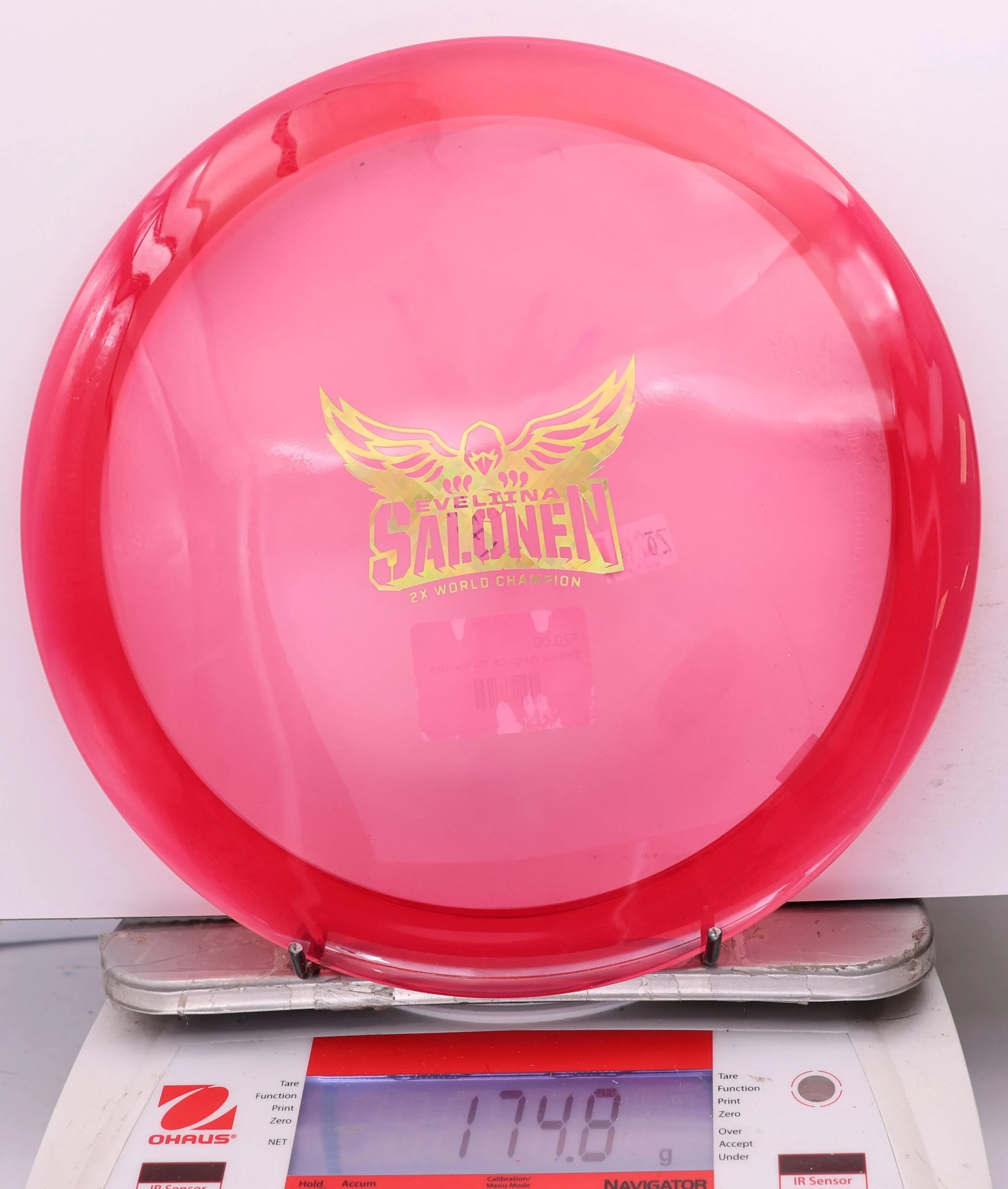 1199957 Champion Thunderbird, Eveliina Salonen 2026 2X Worlds Champion - #07 Red, 175