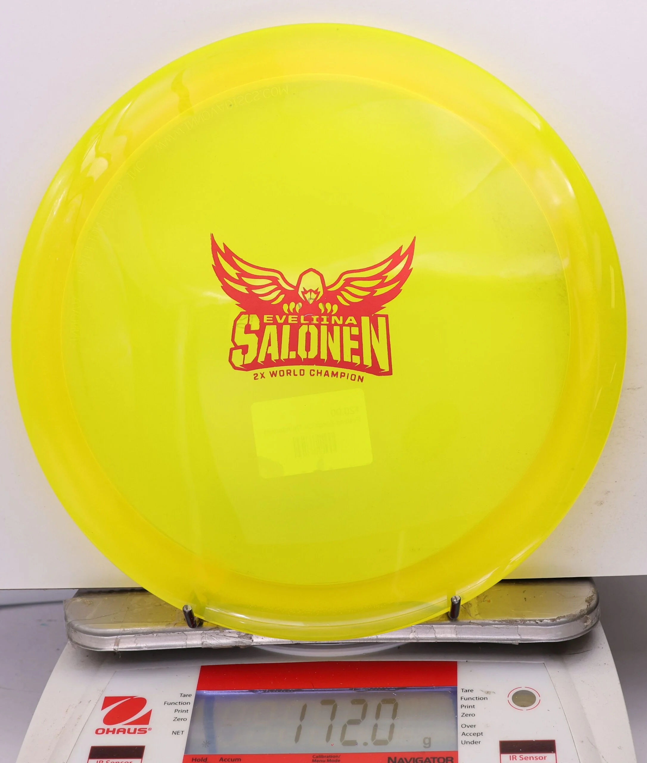 1200012 Champion Thunderbird, Eveliina Salonen 2026 2X Worlds Champion - #20 Yellow, 172