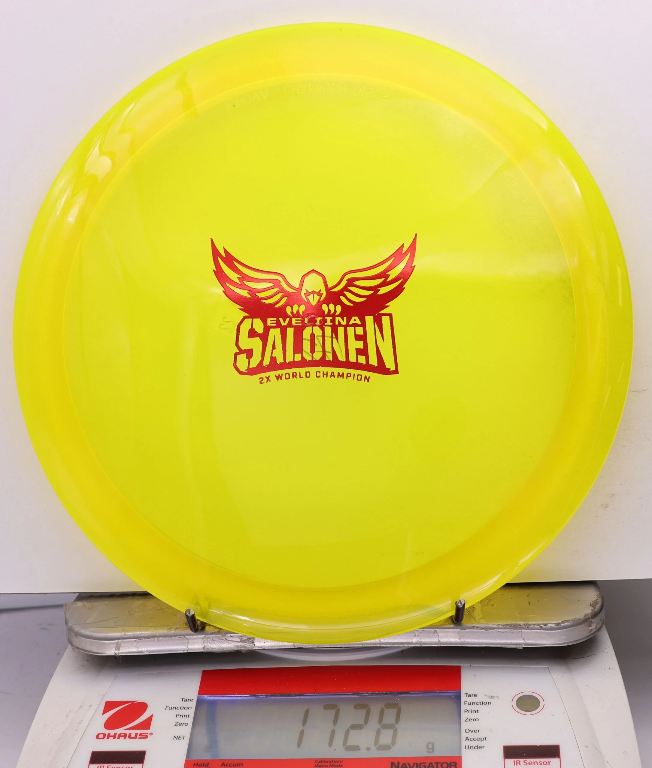 1200035 Champion Thunderbird, Eveliina Salonen 2026 2X Worlds Champion - #22 Yellow, 173