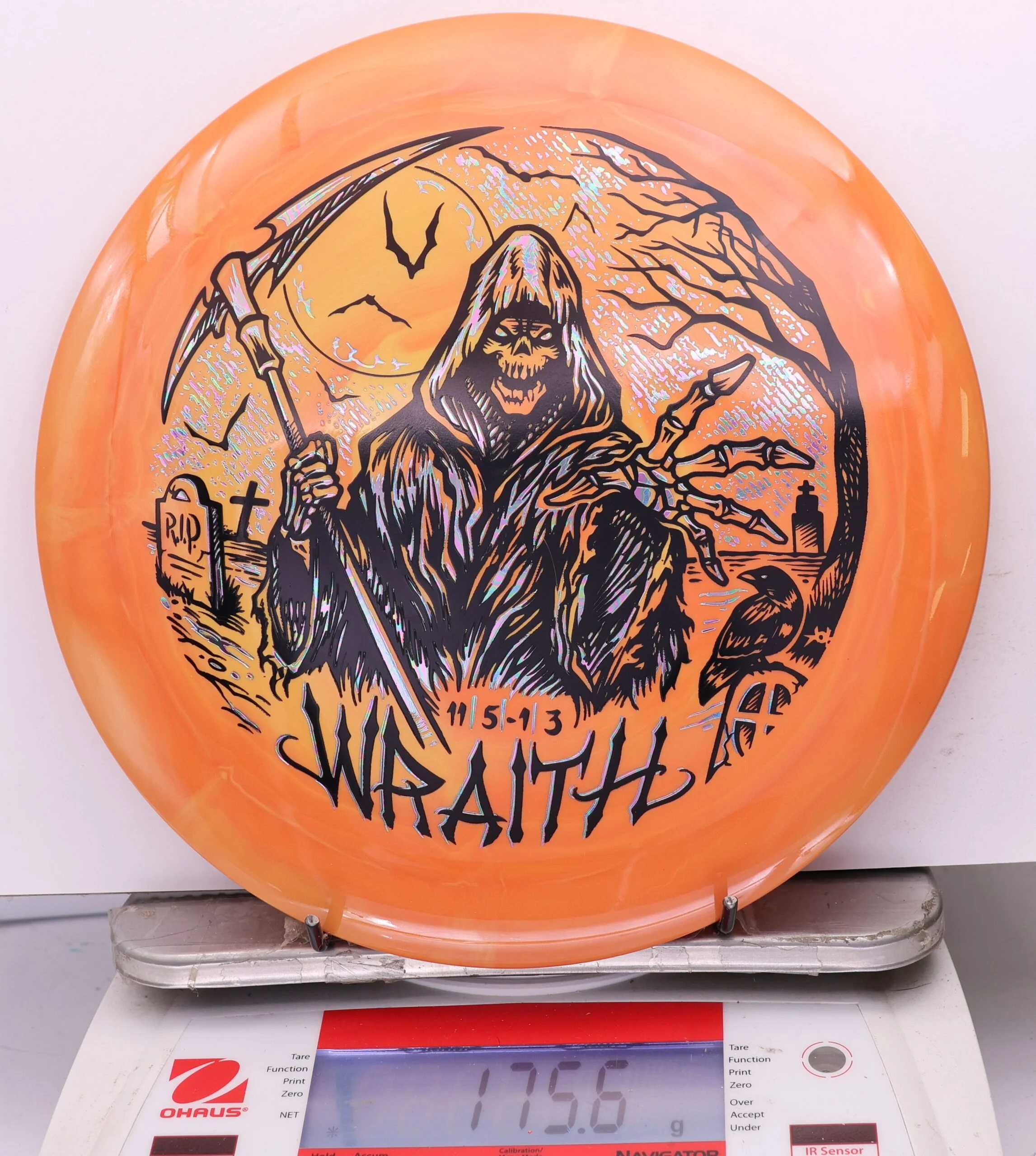 1200061 Swirly Star Wraith, 2026 Halloween - #01 Orange, 176