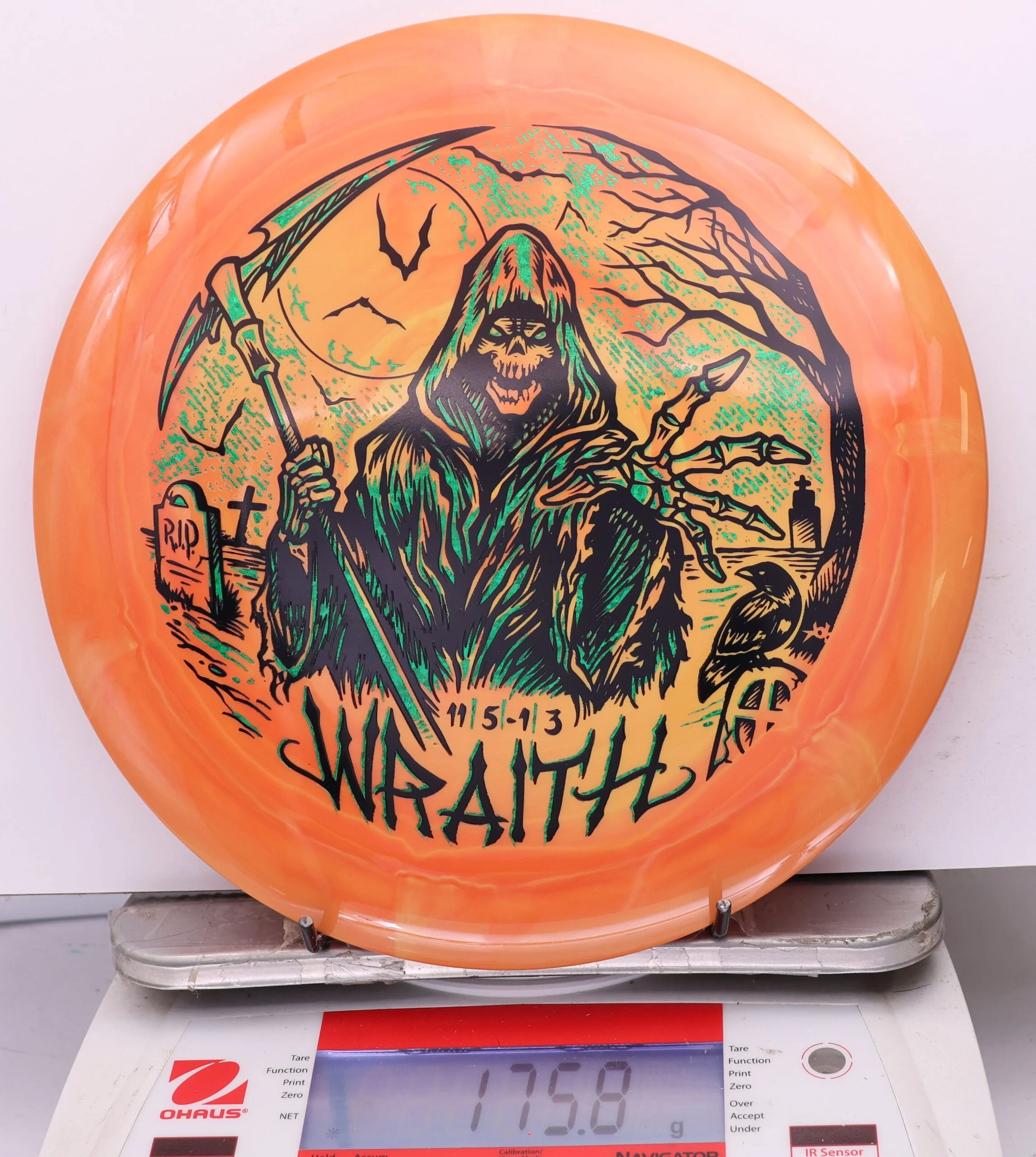 1200089 Swirly Star Wraith, 2026 Halloween - #02 Orange, 176